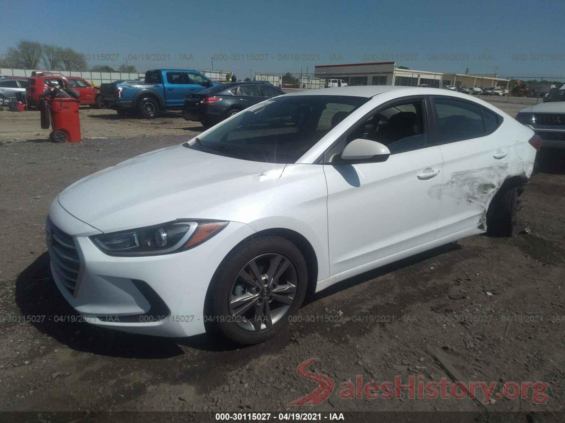 5NPD84LF4JH297909 2018 HYUNDAI ELANTRA