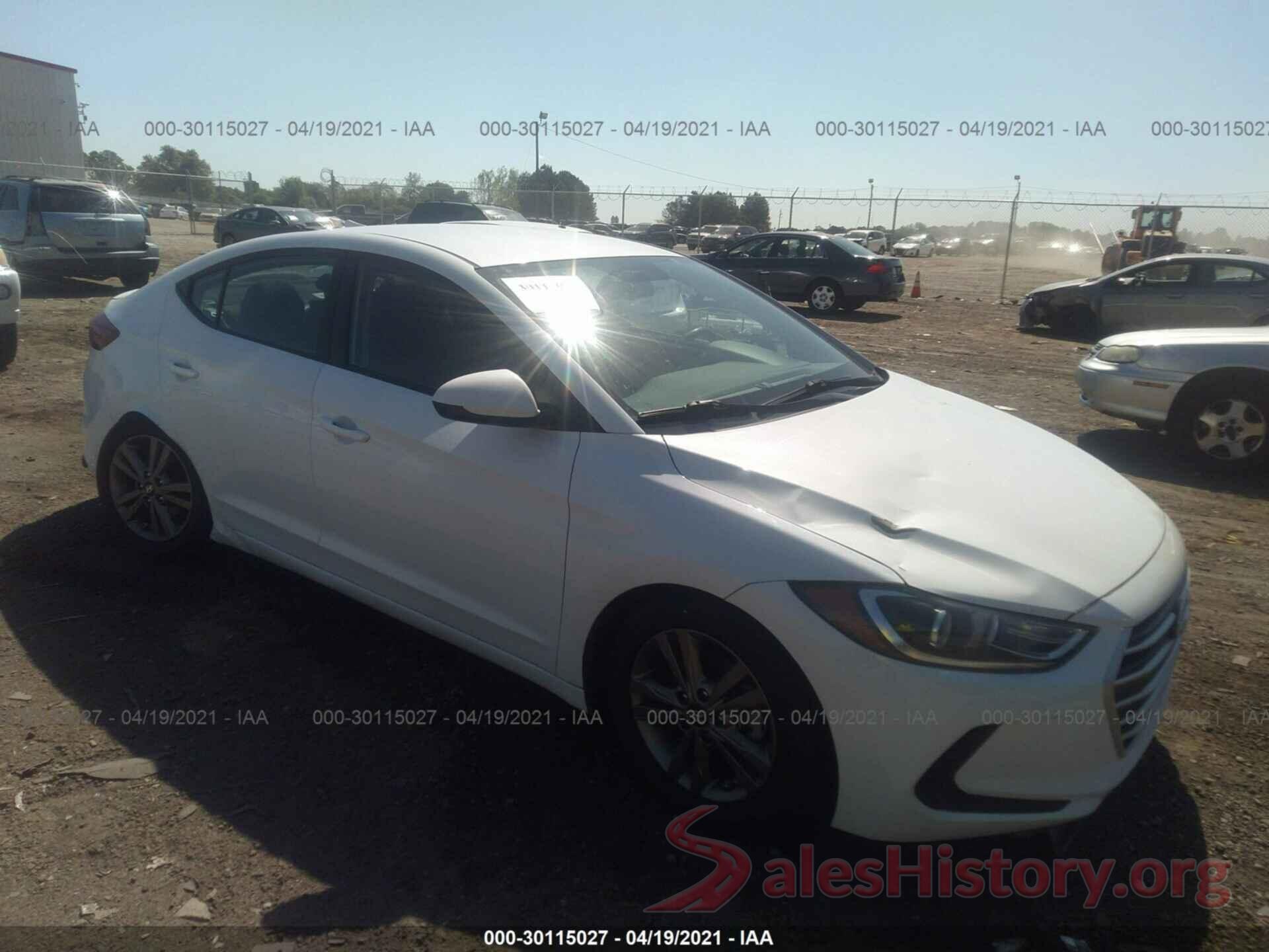 5NPD84LF4JH297909 2018 HYUNDAI ELANTRA