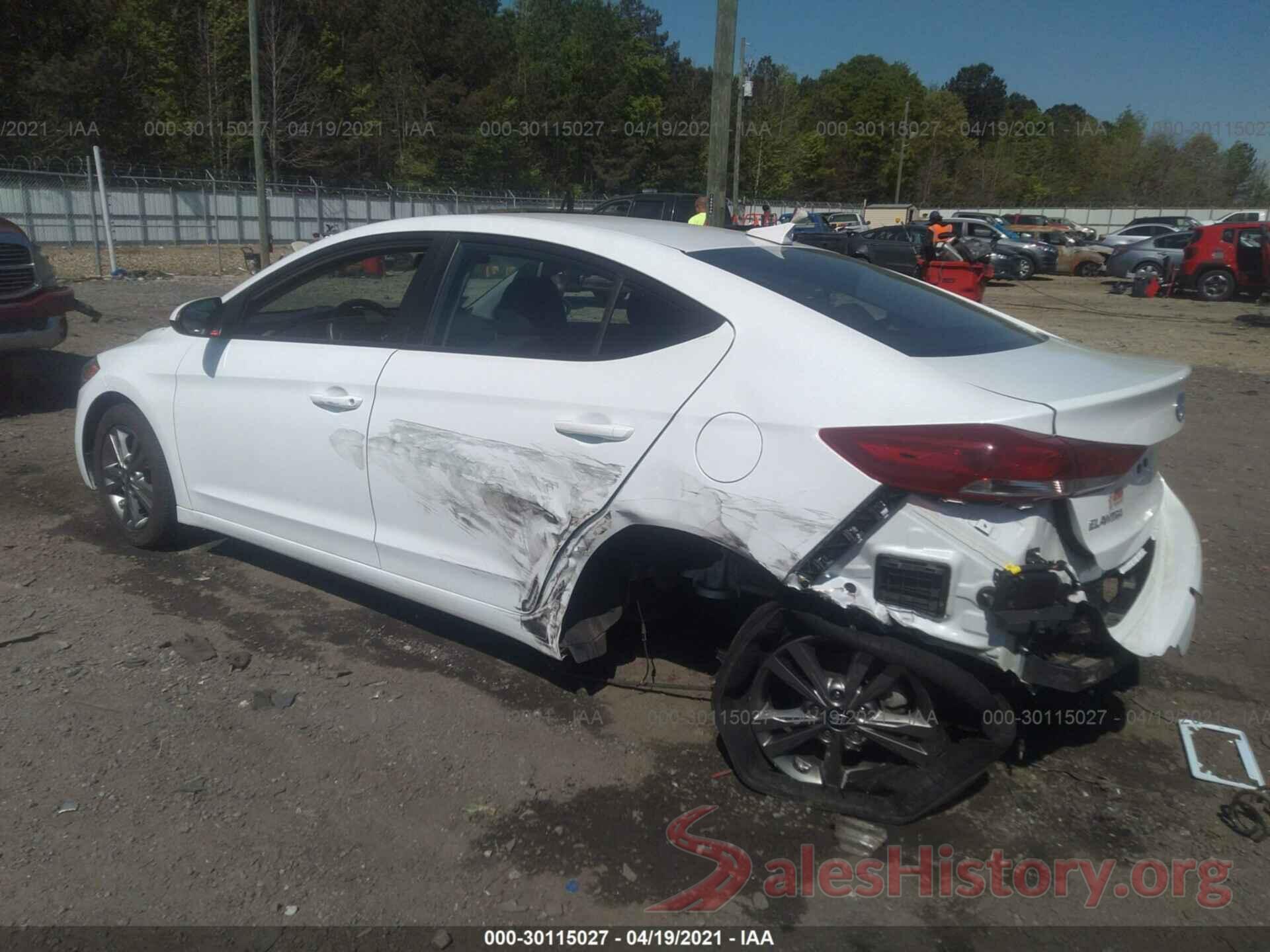 5NPD84LF4JH297909 2018 HYUNDAI ELANTRA