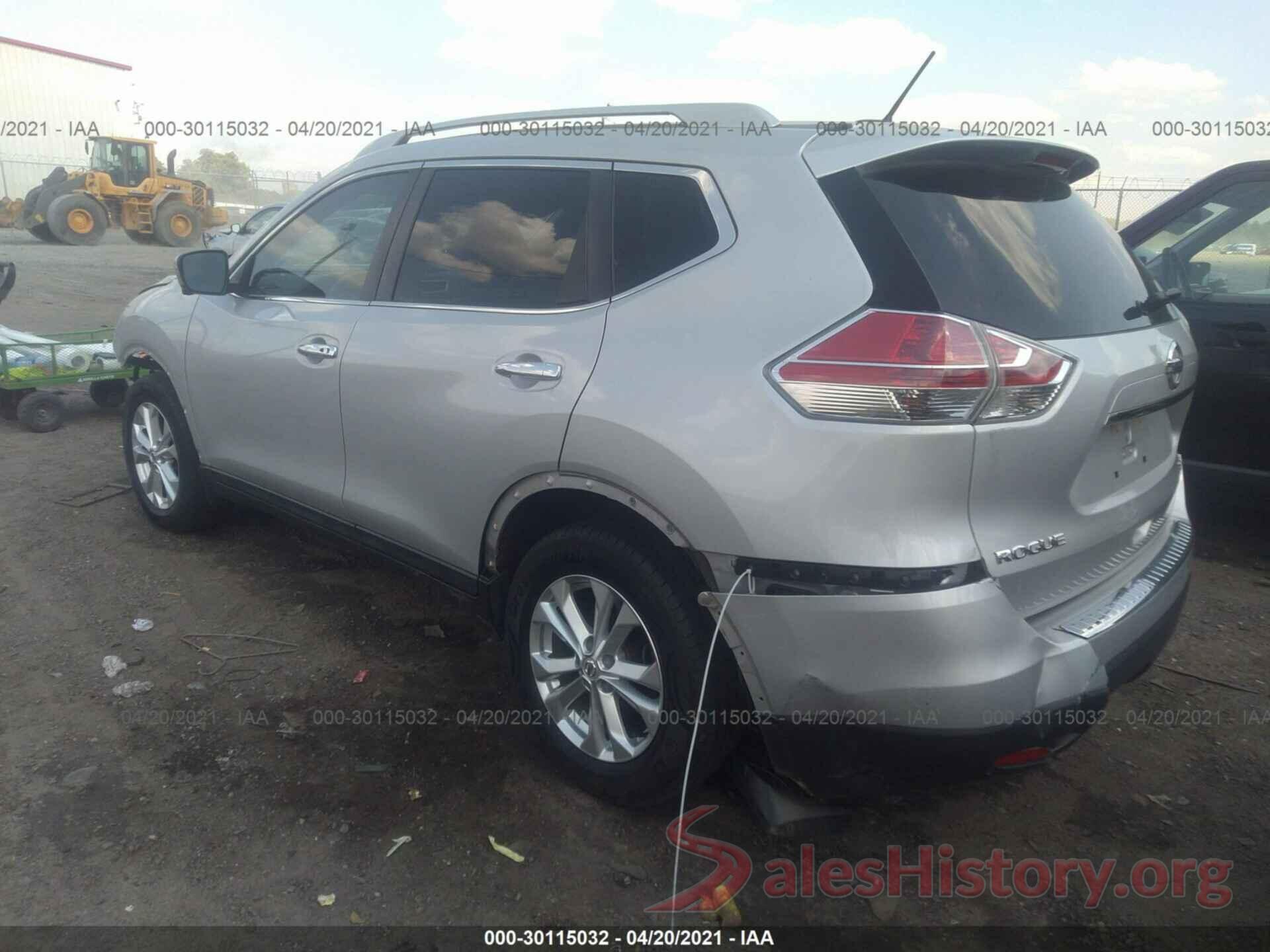 5N1AT2MV8GC808663 2016 NISSAN ROGUE