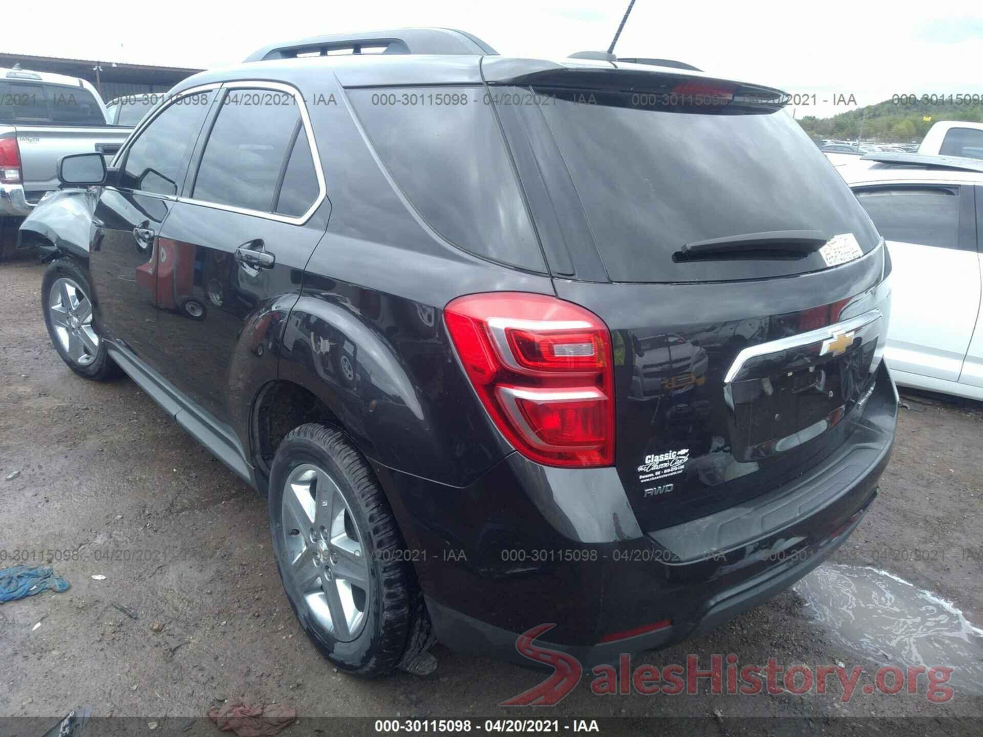 2GNFLFEKXG6233892 2016 CHEVROLET EQUINOX