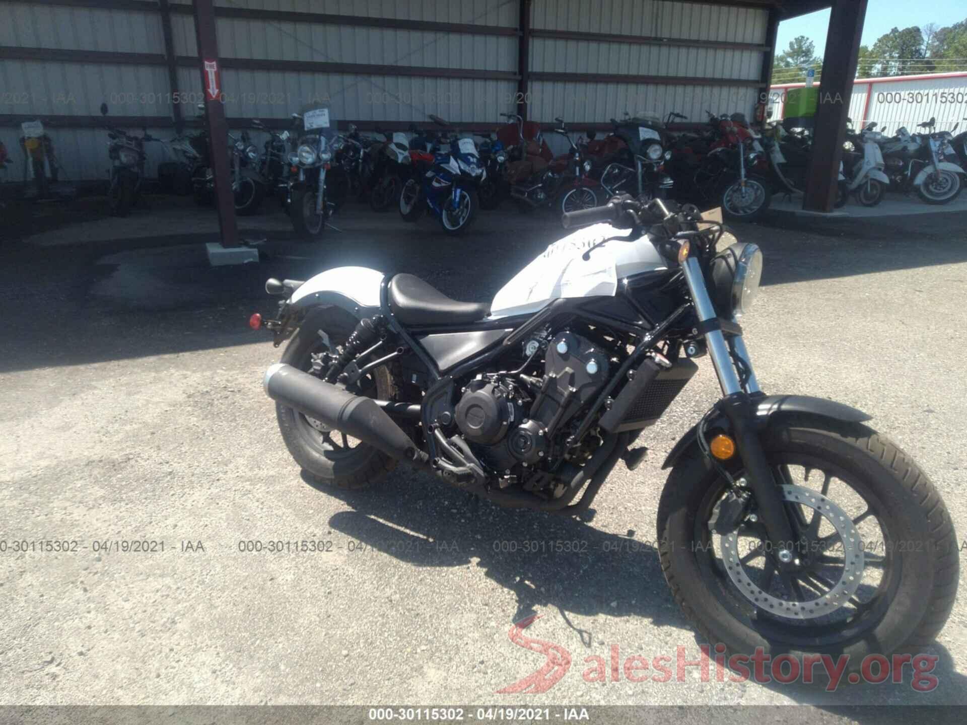 MLHPC565XM5400272 2021 HONDA CMX500