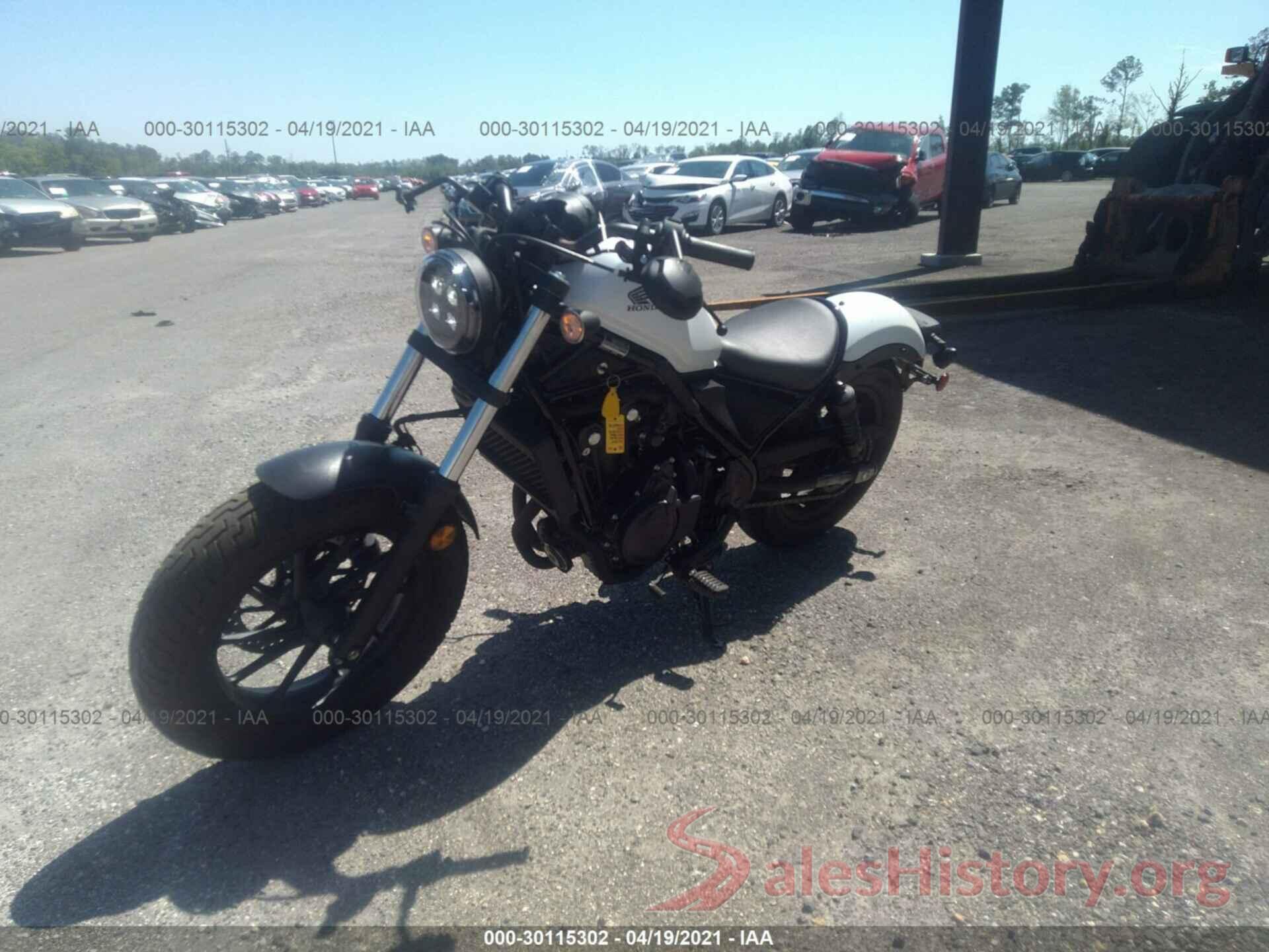 MLHPC565XM5400272 2021 HONDA CMX500