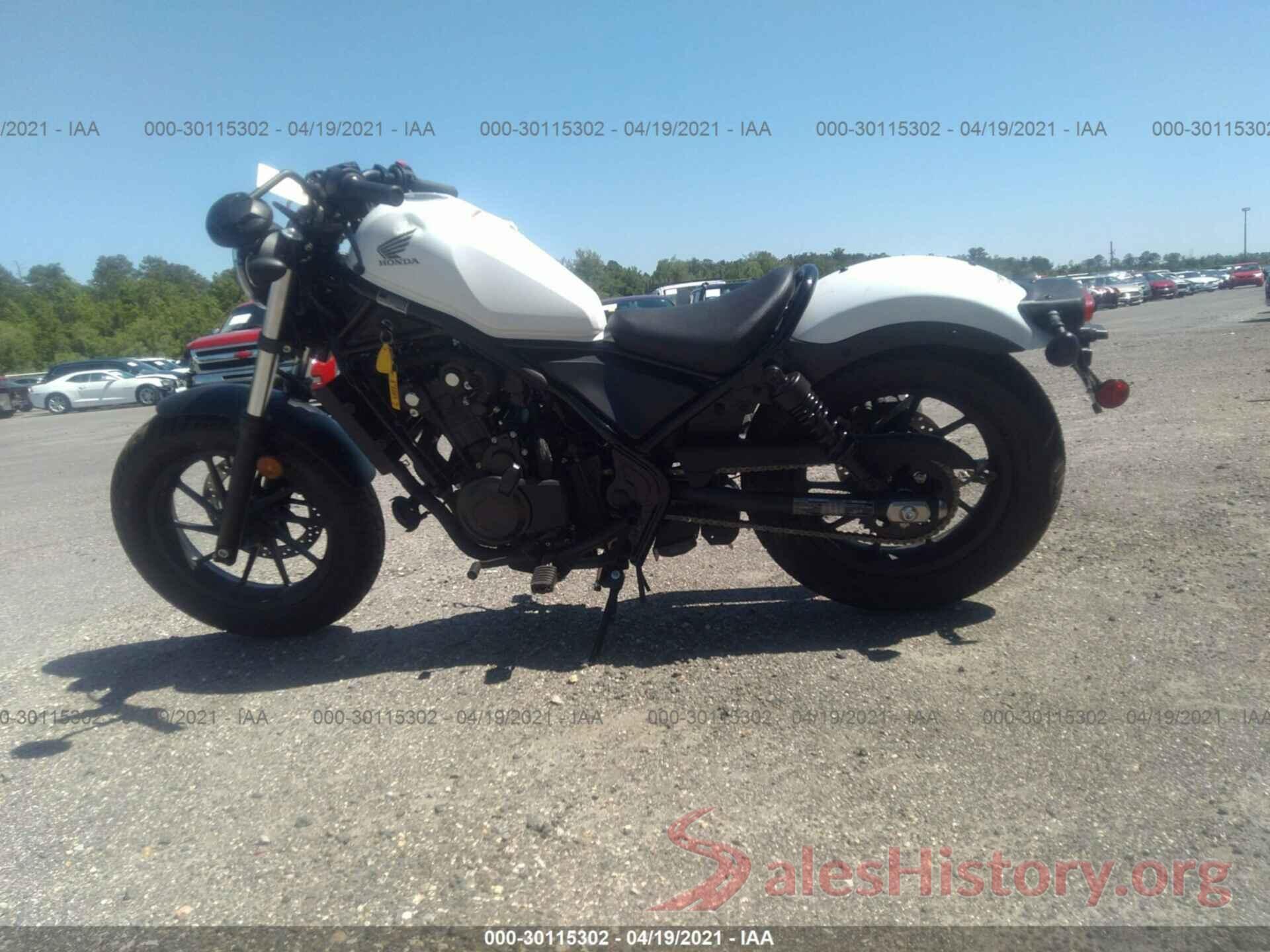 MLHPC565XM5400272 2021 HONDA CMX500