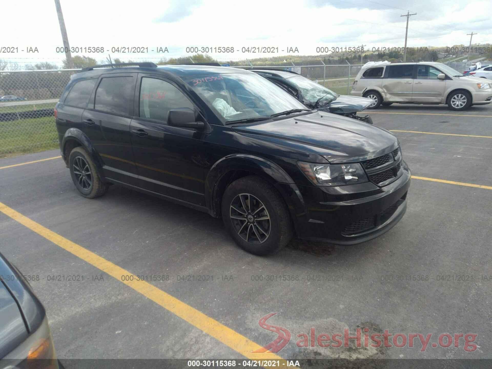 3C4PDCAB7JT521211 2018 DODGE JOURNEY