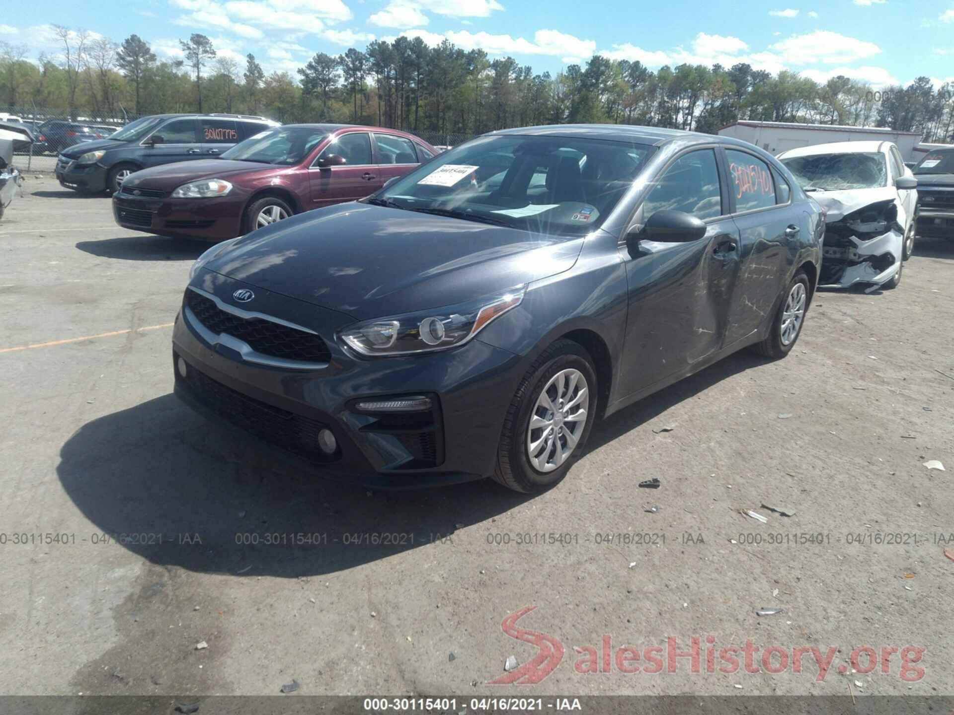 3KPF24AD5ME273946 2021 KIA FORTE