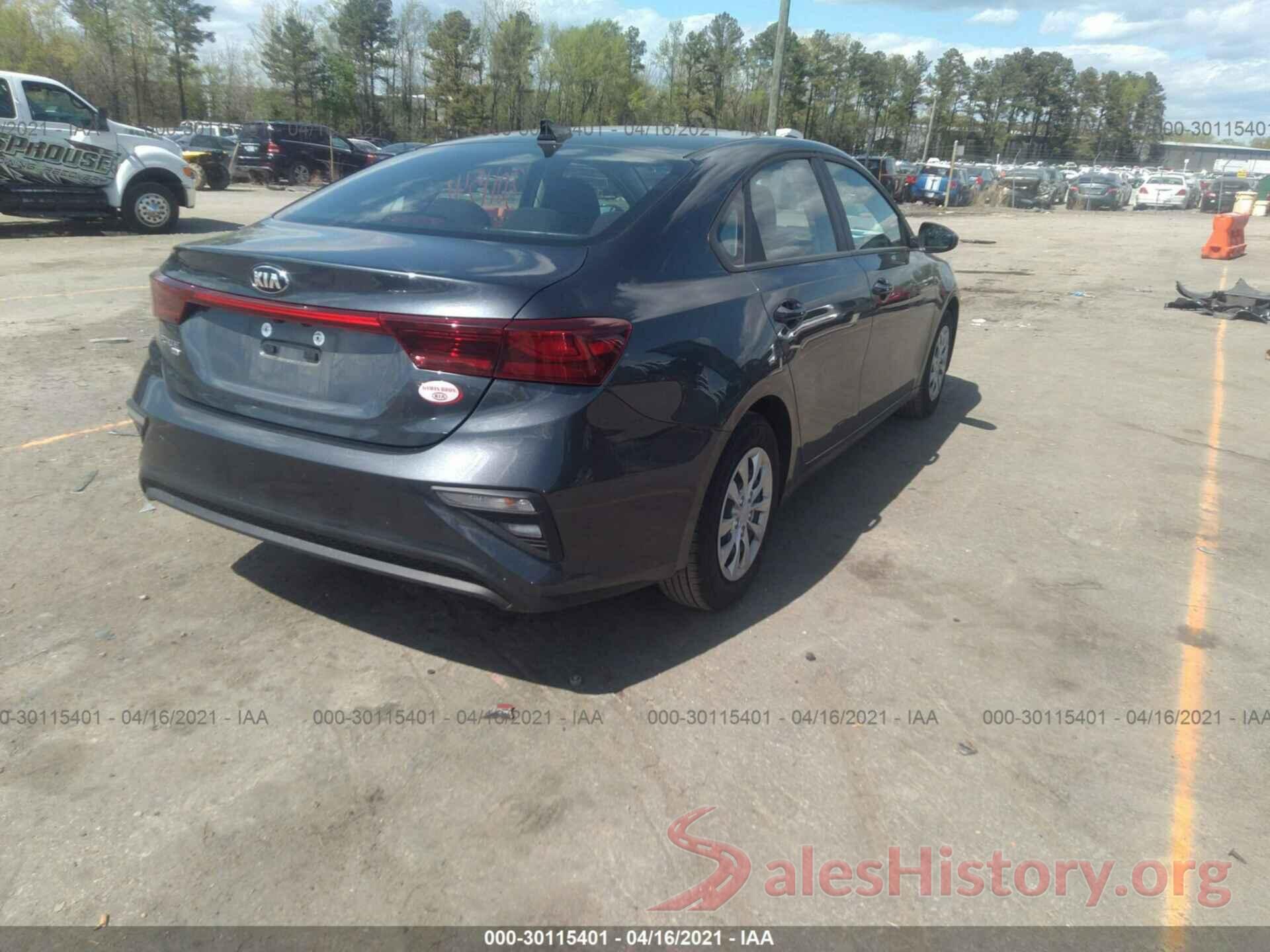 3KPF24AD5ME273946 2021 KIA FORTE