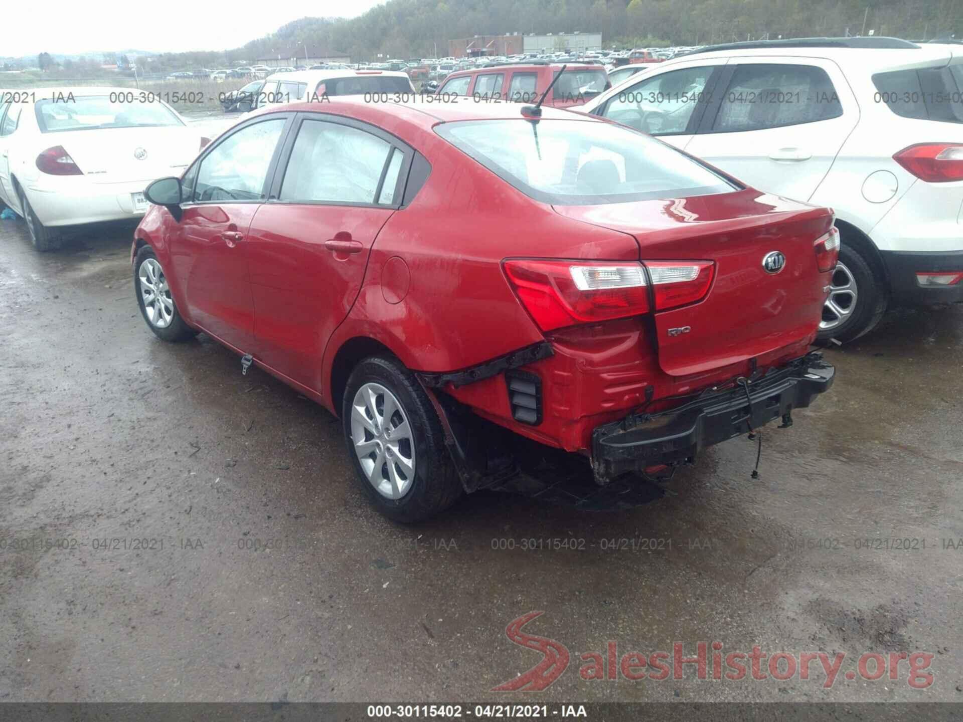 KNADM4A32H6111631 2017 KIA RIO