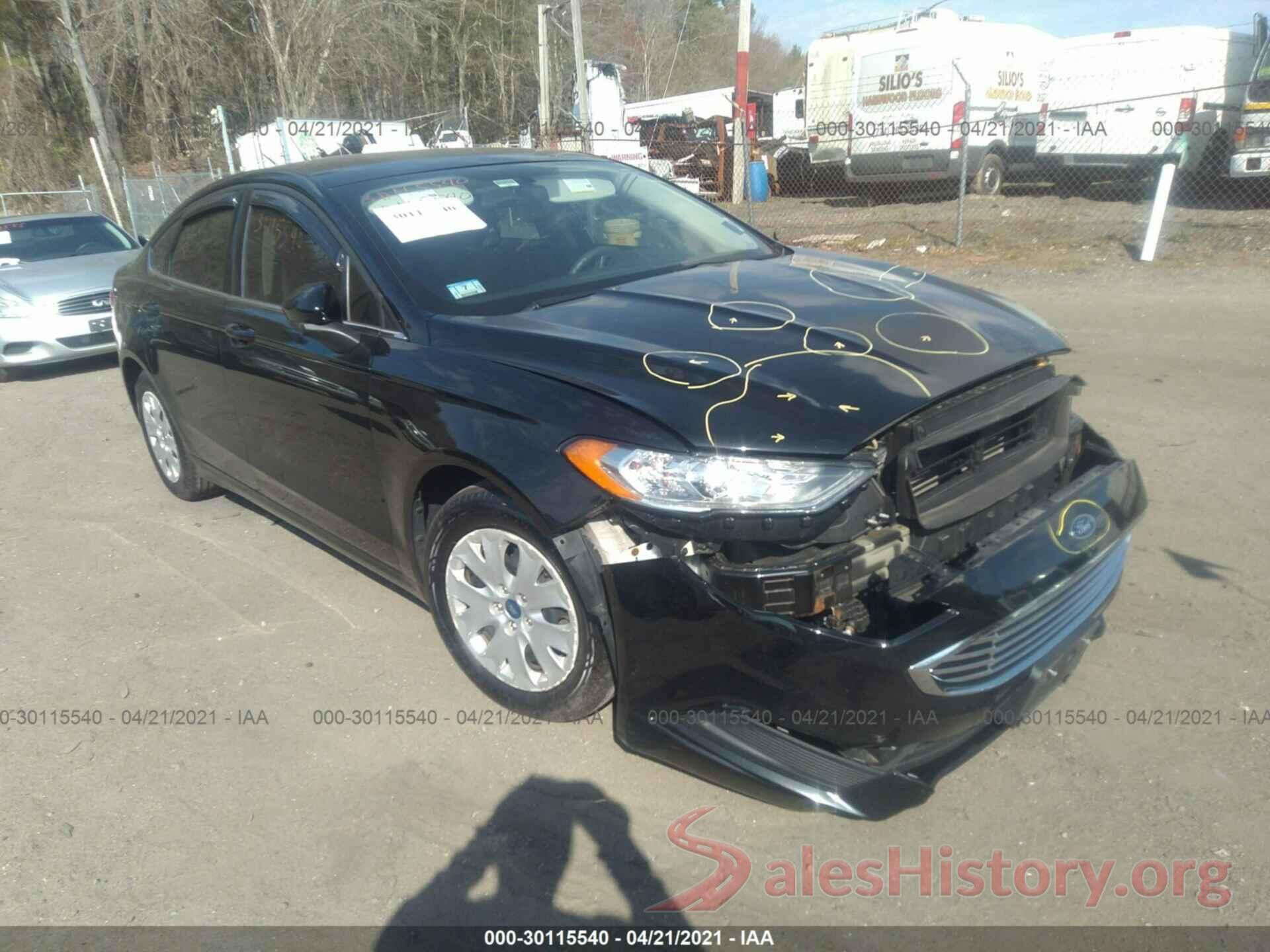 3FA6P0HDXHR268245 2017 FORD FUSION