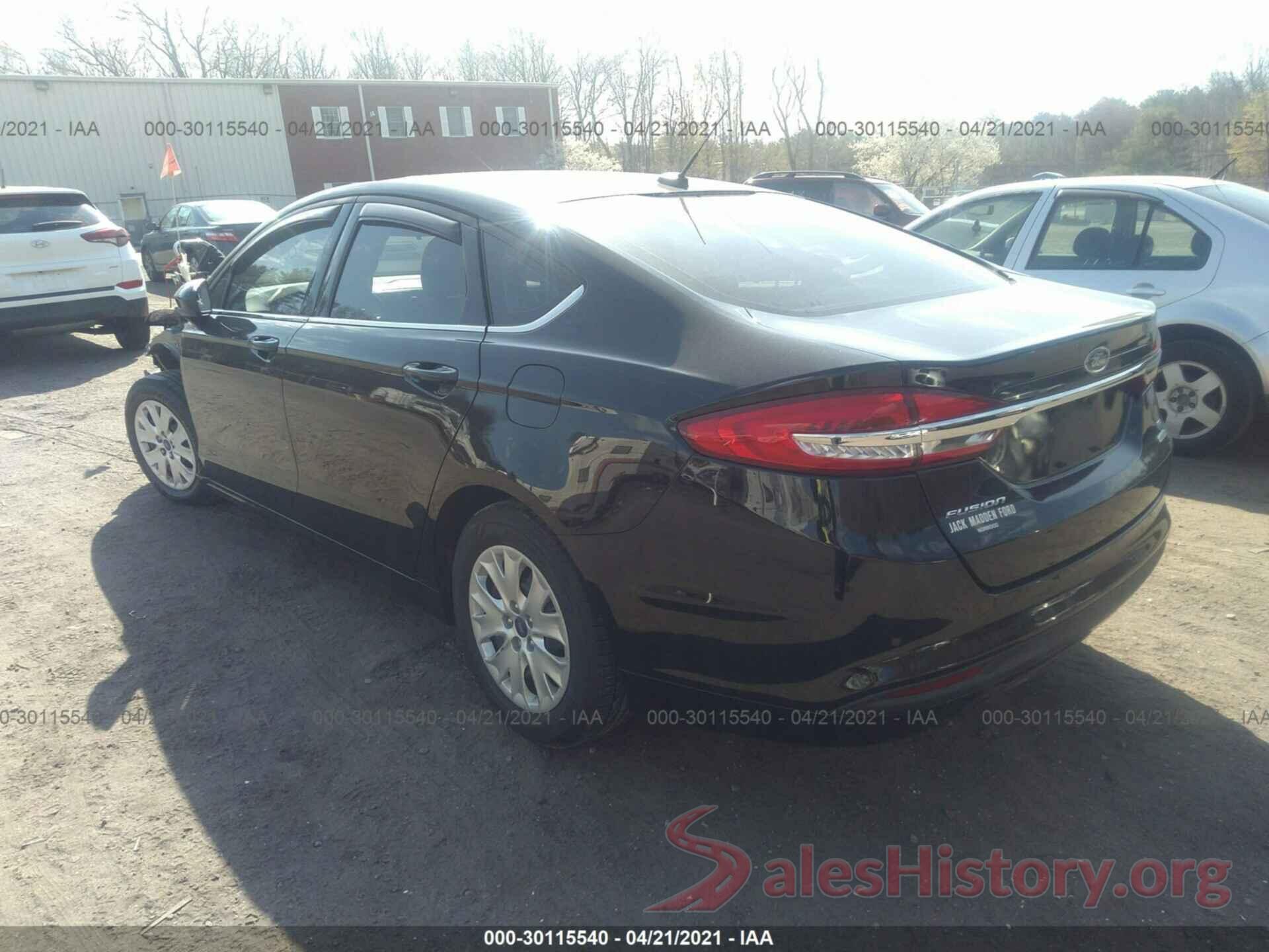 3FA6P0HDXHR268245 2017 FORD FUSION