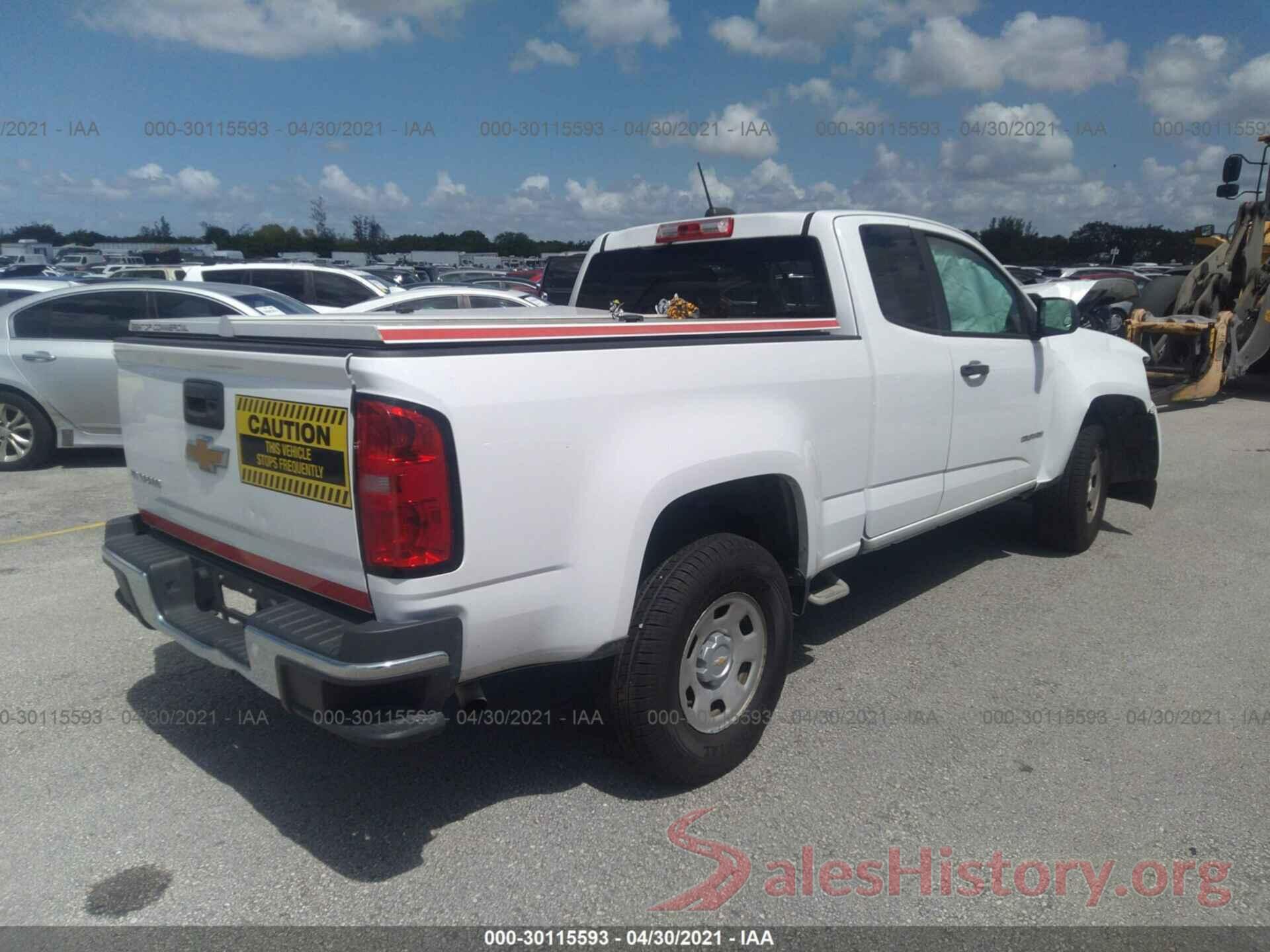 1GCHSBEA4G1236729 2016 CHEVROLET COLORADO