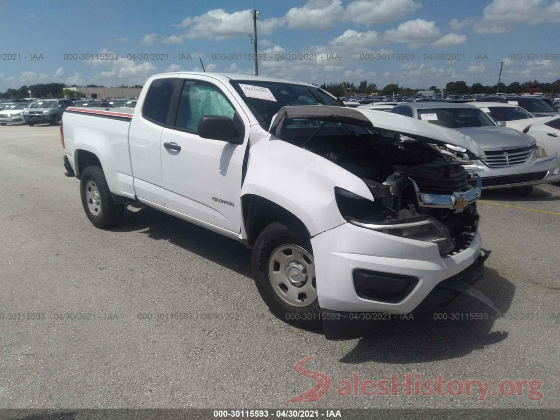 1GCHSBEA4G1236729 2016 CHEVROLET COLORADO