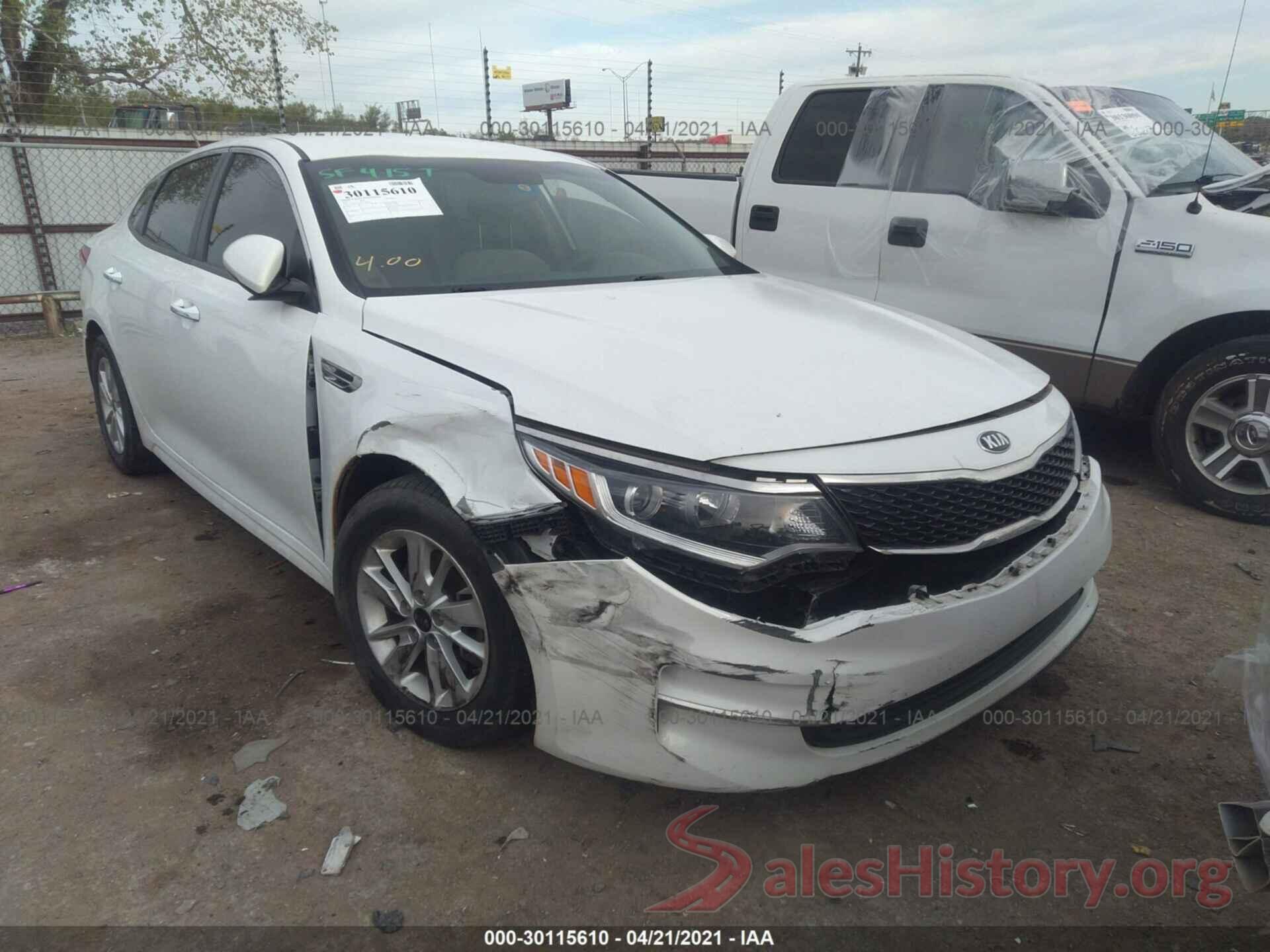 5XXGT4L36HG162891 2017 KIA OPTIMA