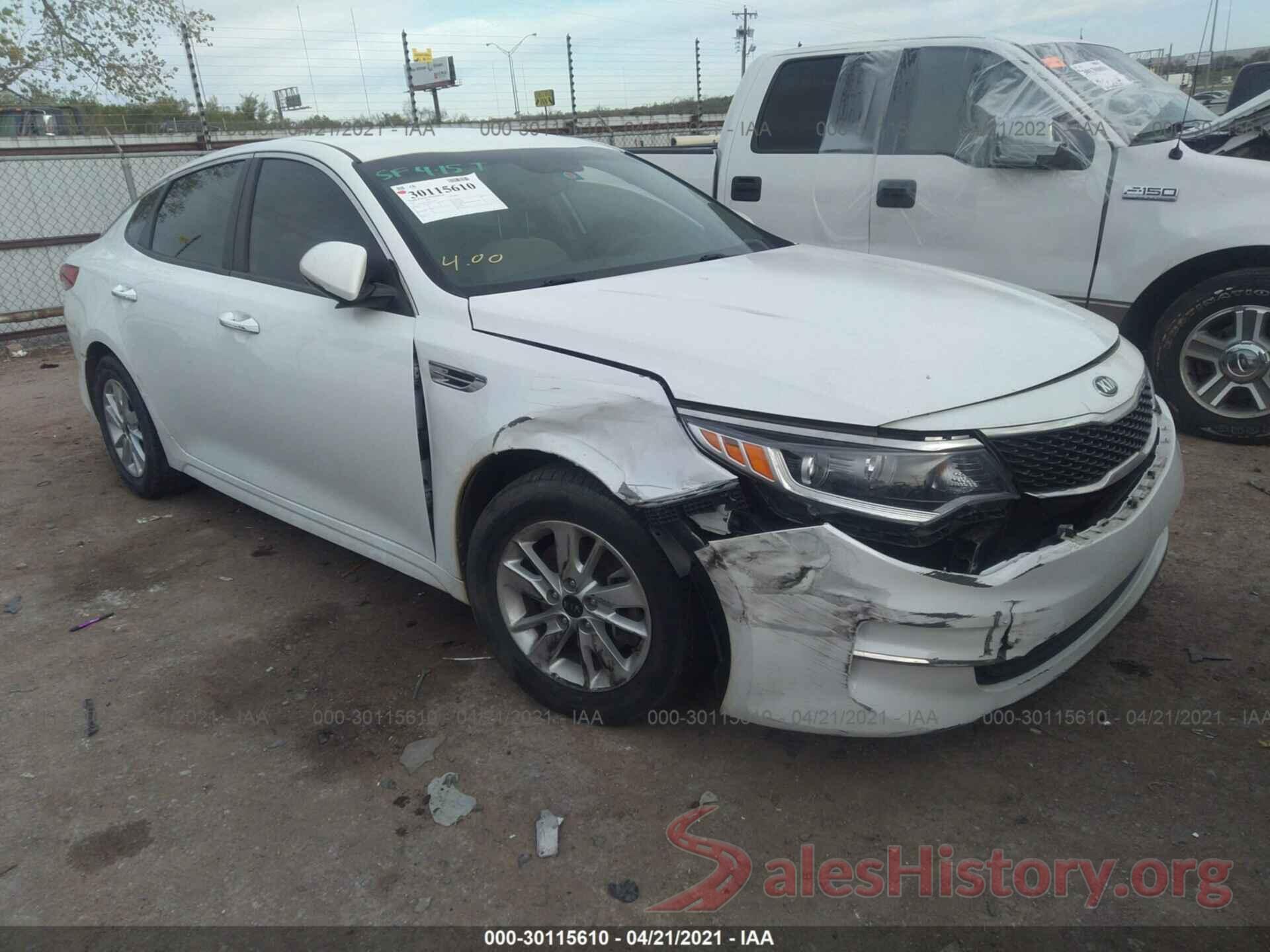 5XXGT4L36HG162891 2017 KIA OPTIMA