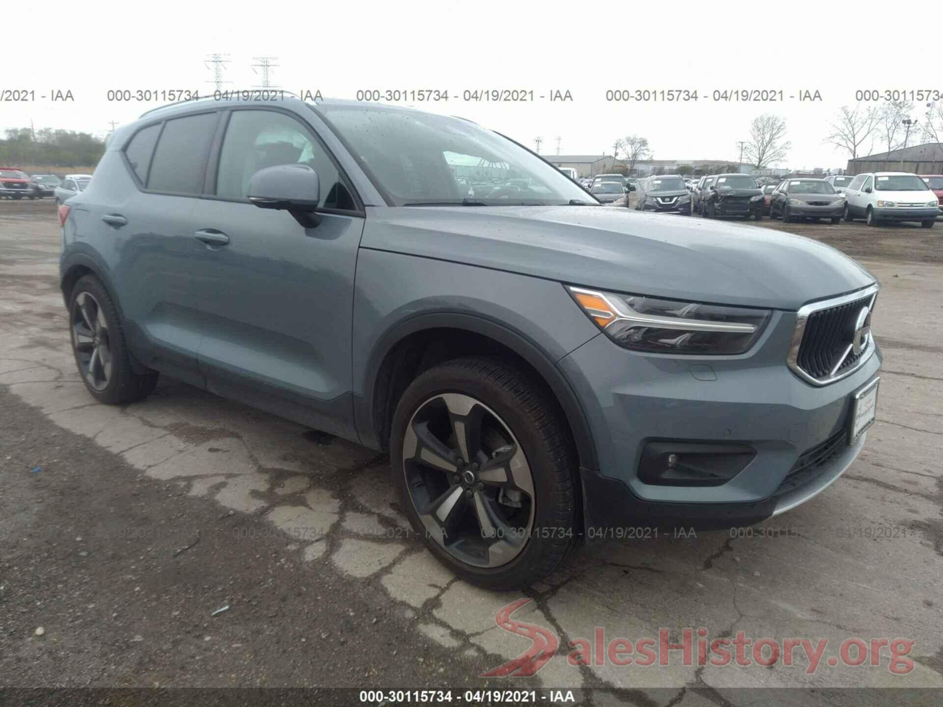 YV4162UK0L2275285 2020 VOLVO XC40