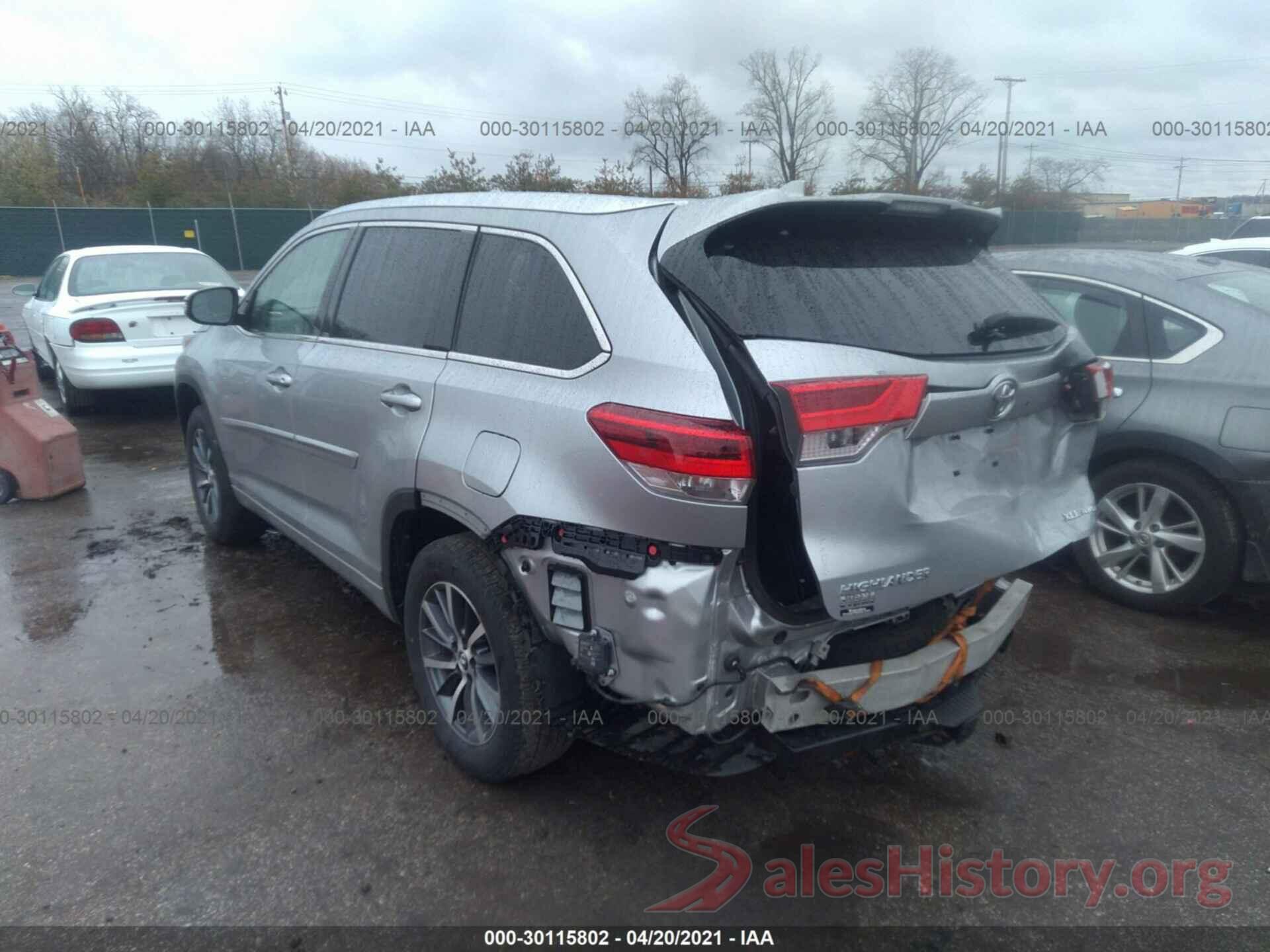 5TDJZRFH1HS469473 2017 TOYOTA HIGHLANDER