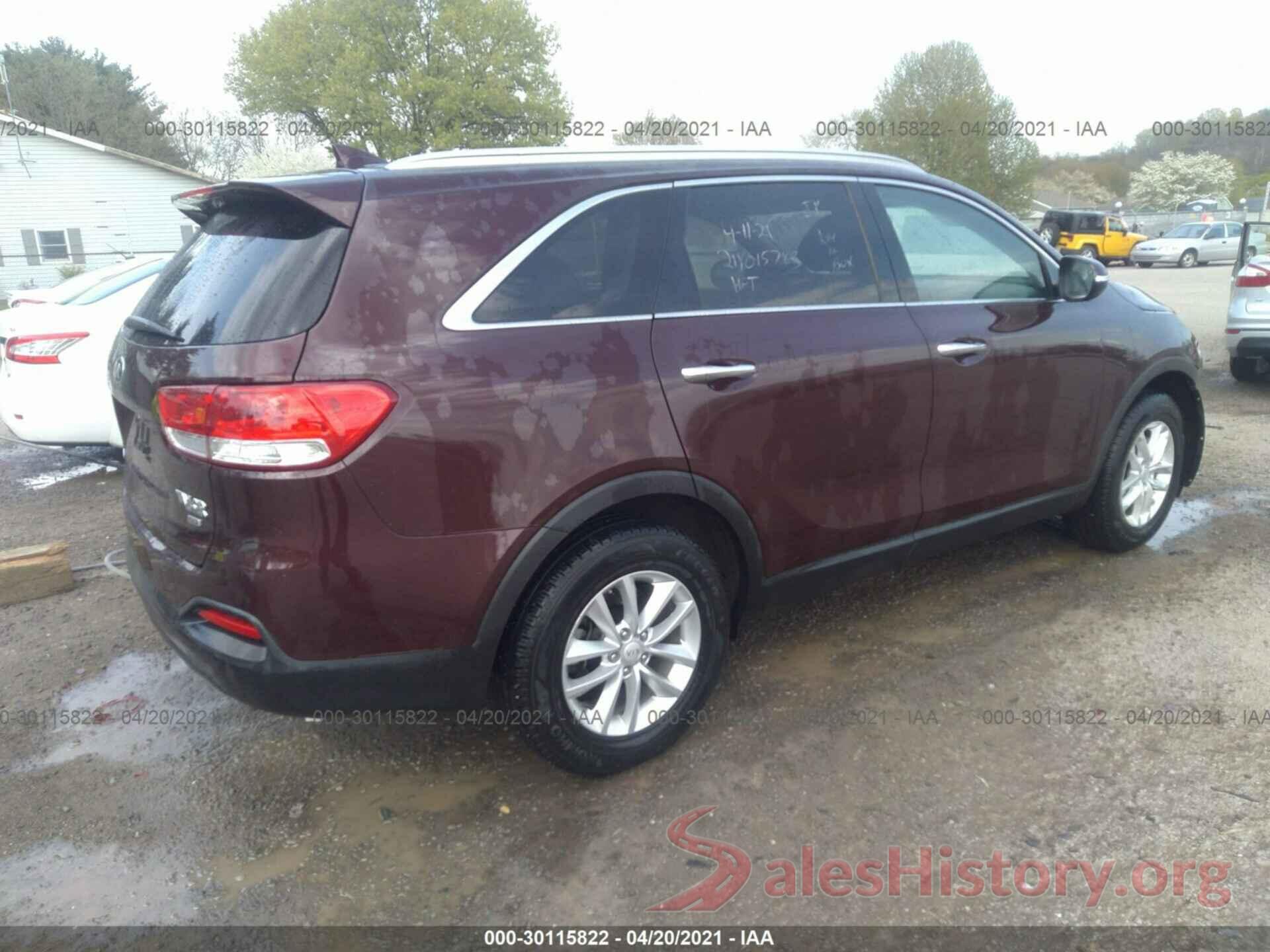 5XYPG4A32JG358822 2018 KIA SORENTO