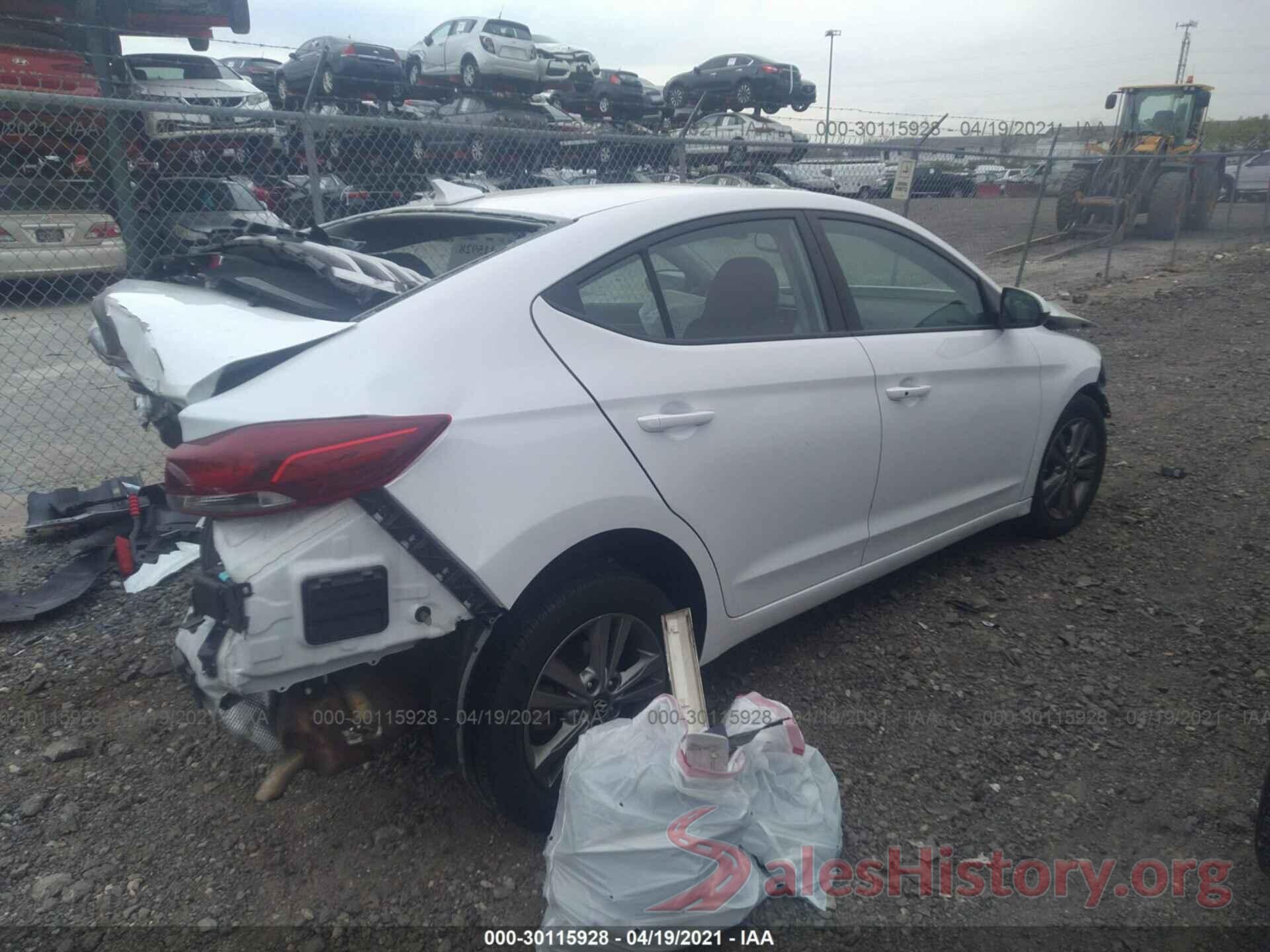 5NPD84LF8JH254352 2018 HYUNDAI ELANTRA