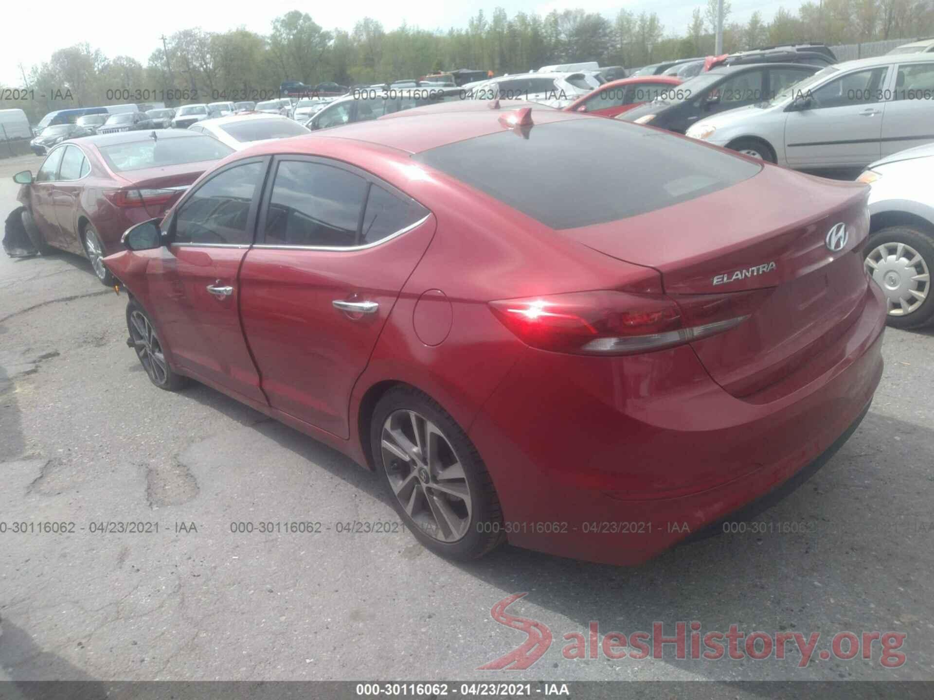 5NPD84LF8HH052802 2017 HYUNDAI ELANTRA