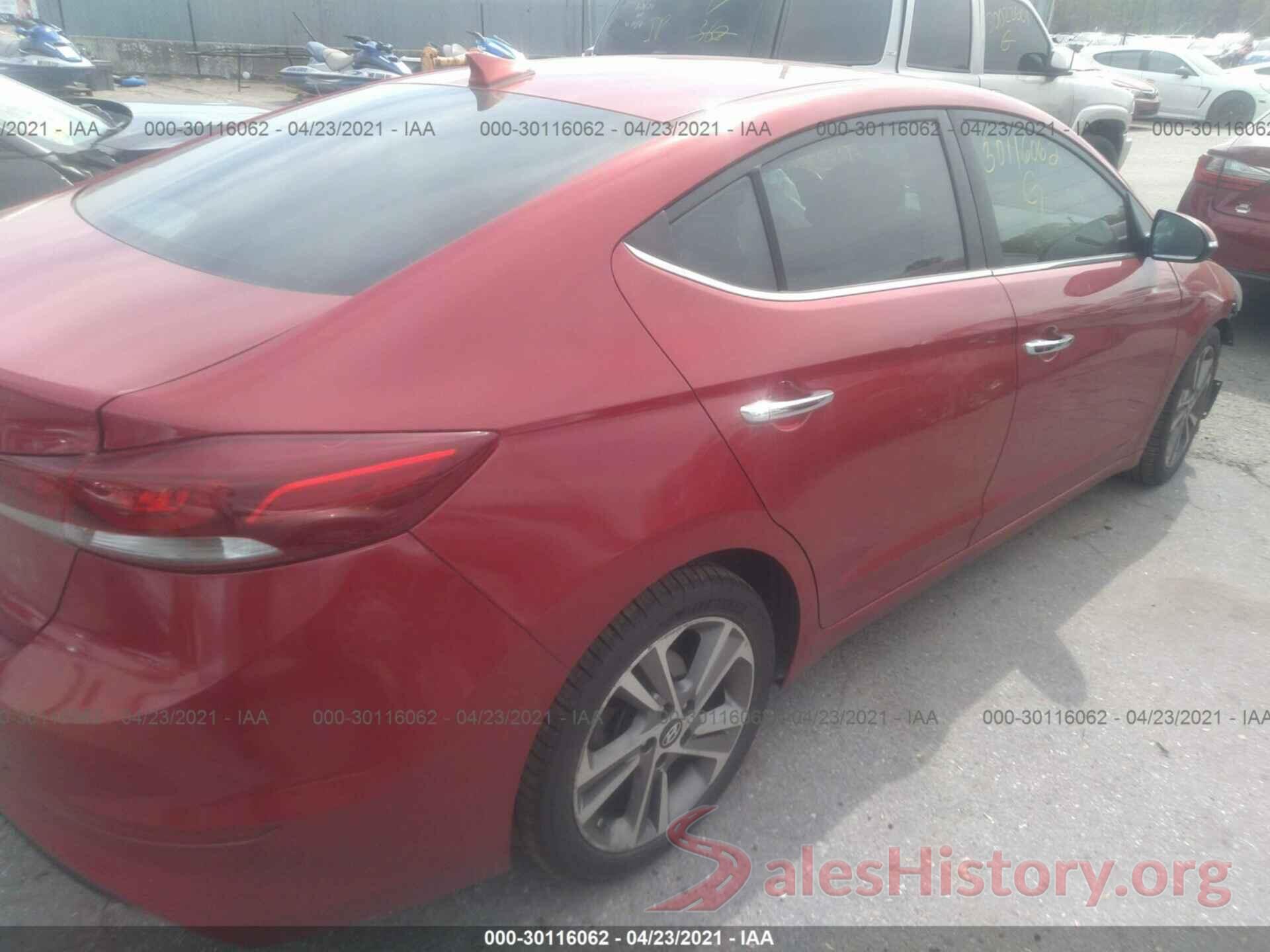 5NPD84LF8HH052802 2017 HYUNDAI ELANTRA