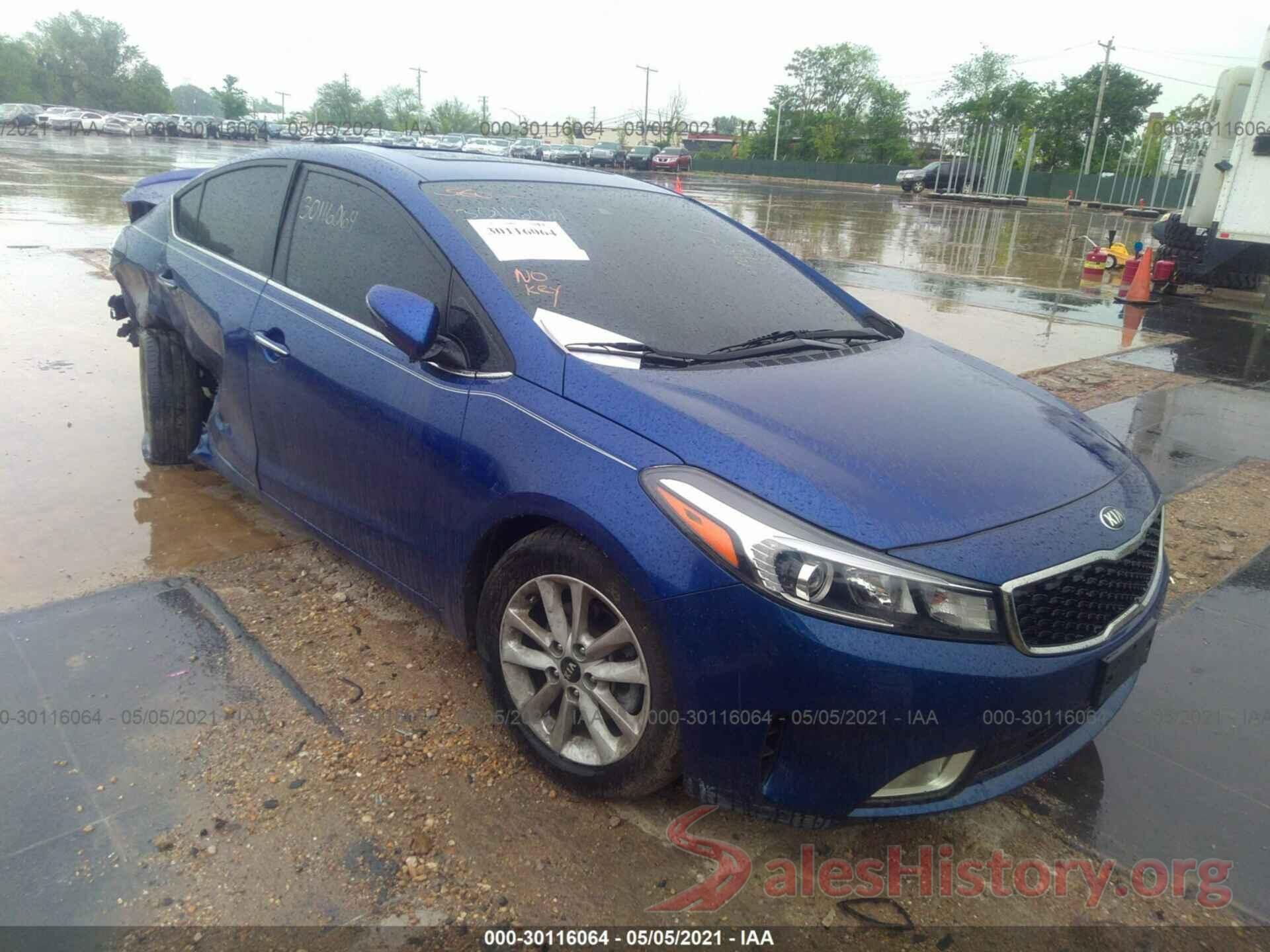 3KPFL4A70HE045964 2017 KIA FORTE