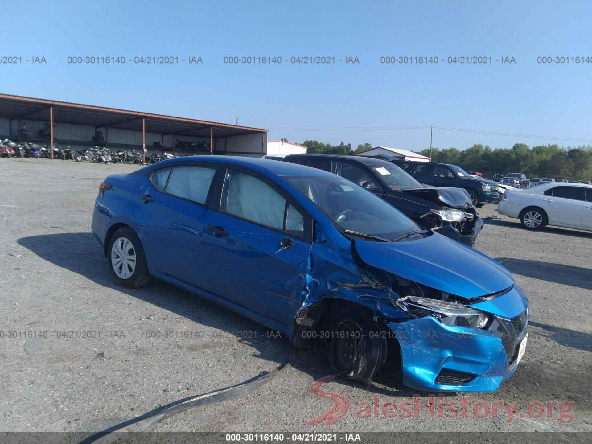 3N1CN8DV8LL827046 2020 NISSAN VERSA