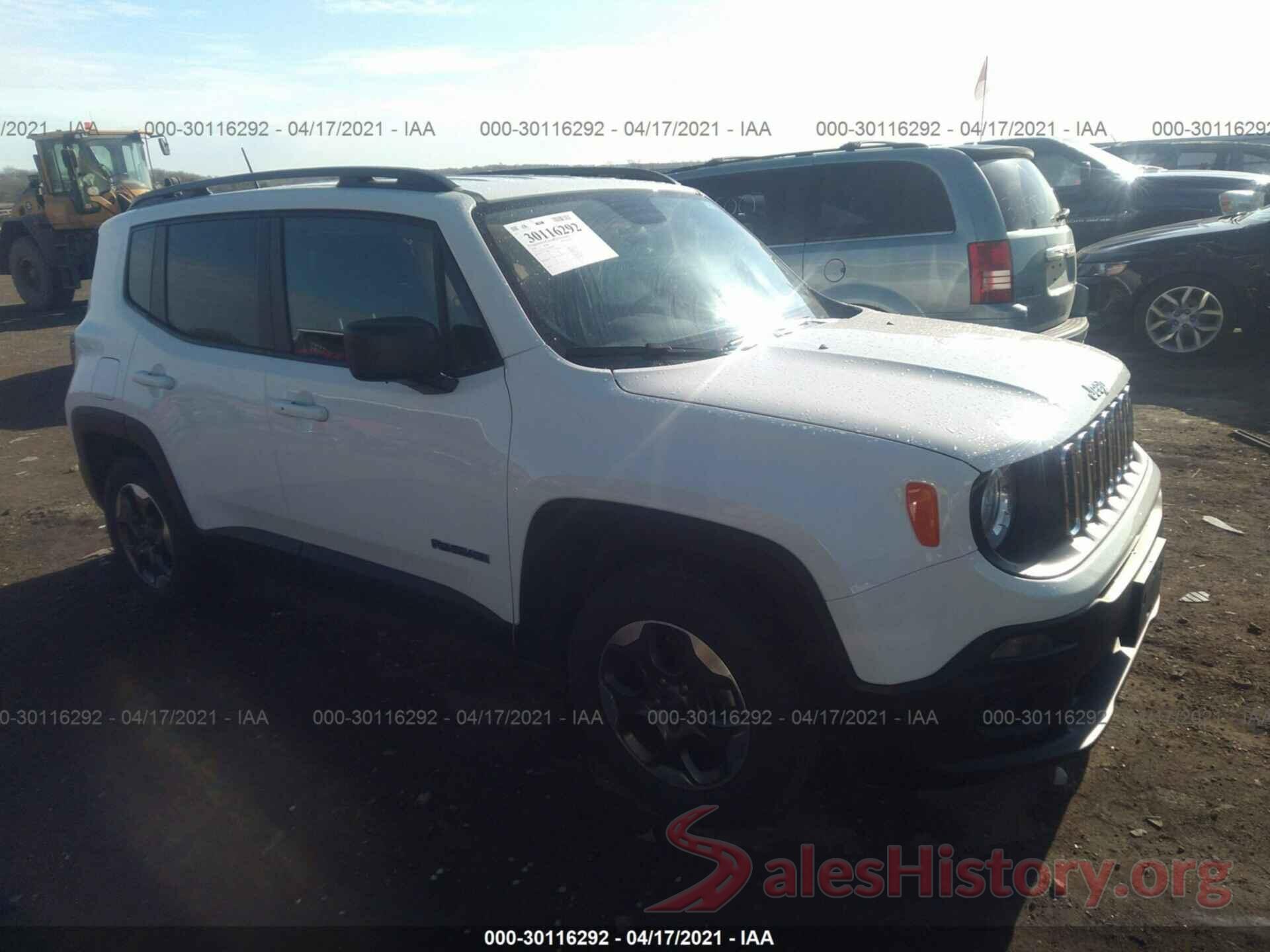 ZACCJAAT1GPE02509 2016 JEEP RENEGADE