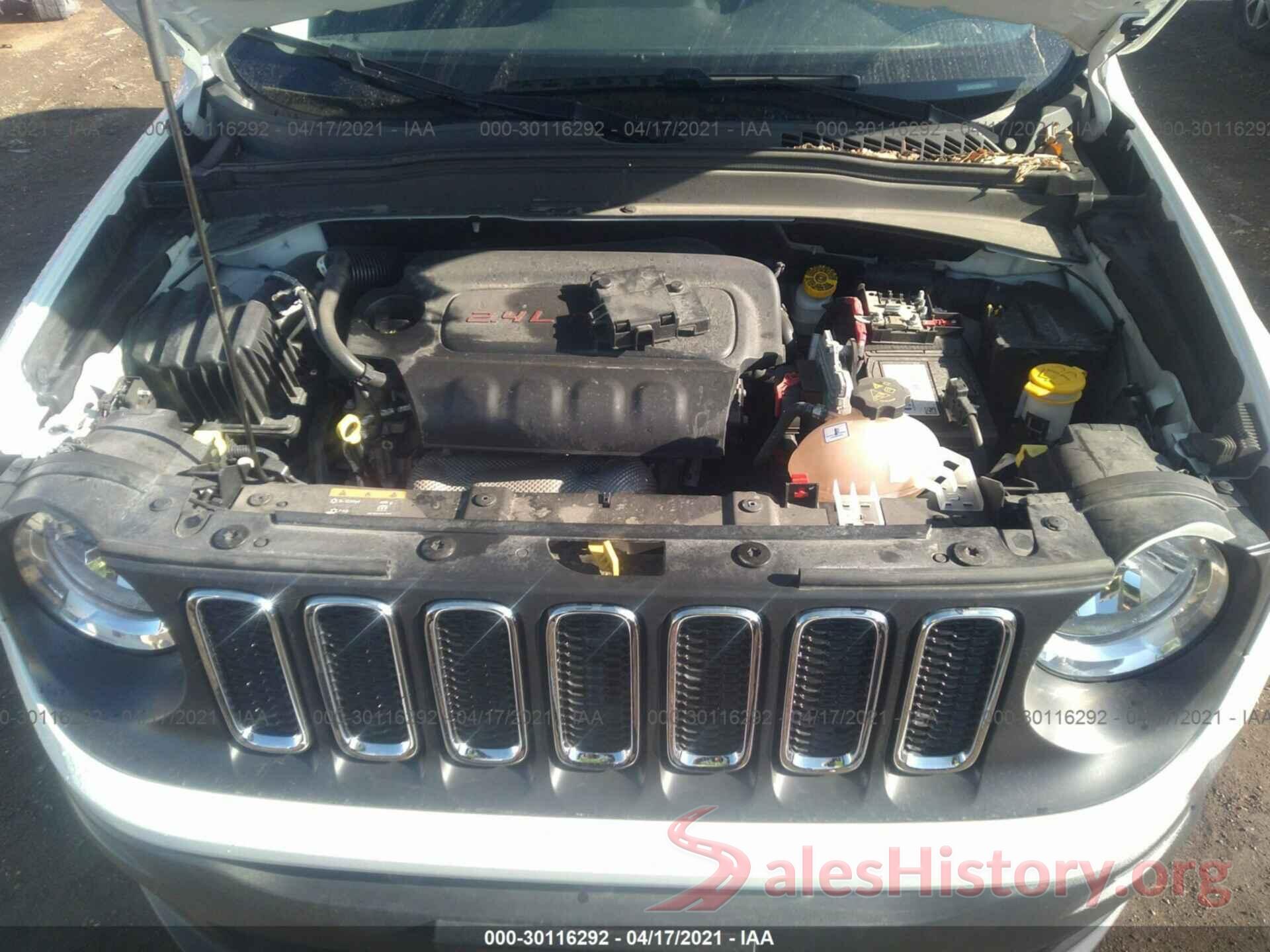 ZACCJAAT1GPE02509 2016 JEEP RENEGADE