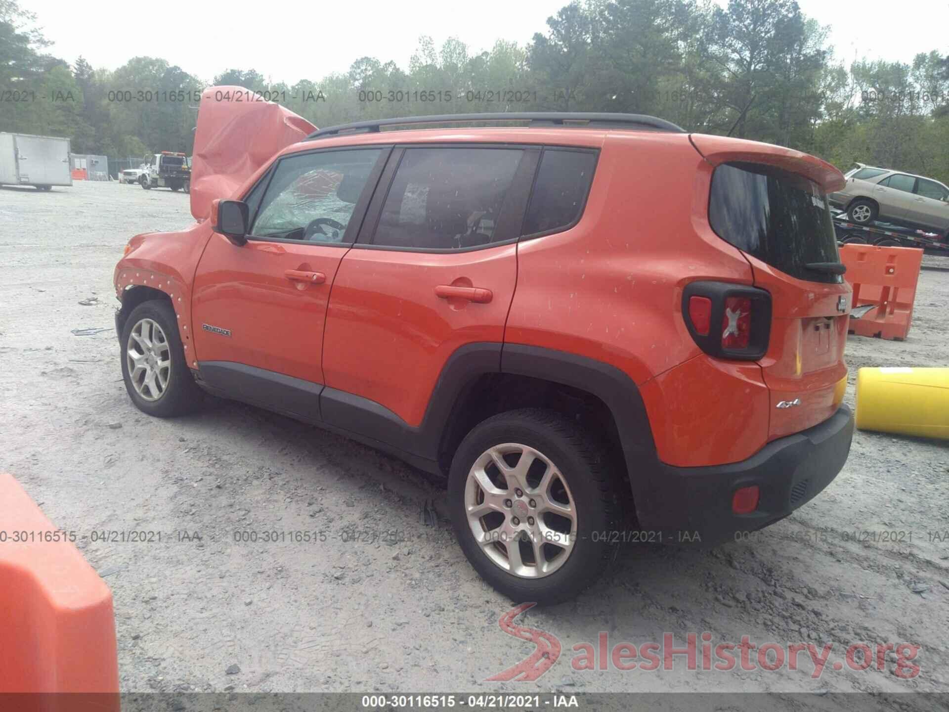 ZACCJBBT7GPD82044 2016 JEEP RENEGADE