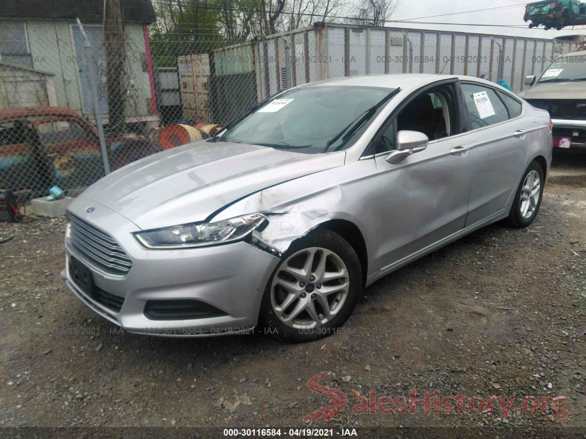 3FA6P0H71GR183125 2016 FORD FUSION