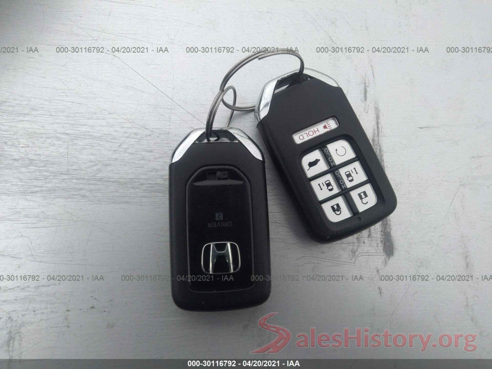 5FNRL6H94KB050344 2019 HONDA ODYSSEY