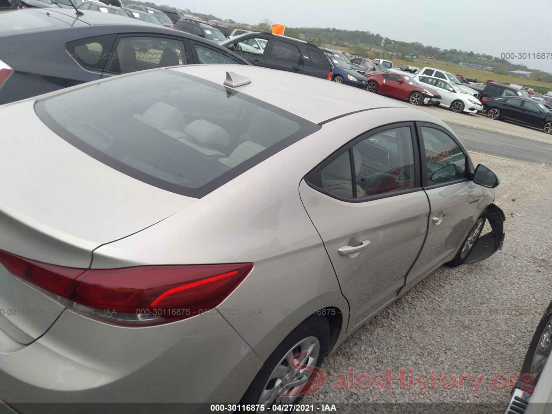 5NPD74LF9HH145623 2017 HYUNDAI ELANTRA