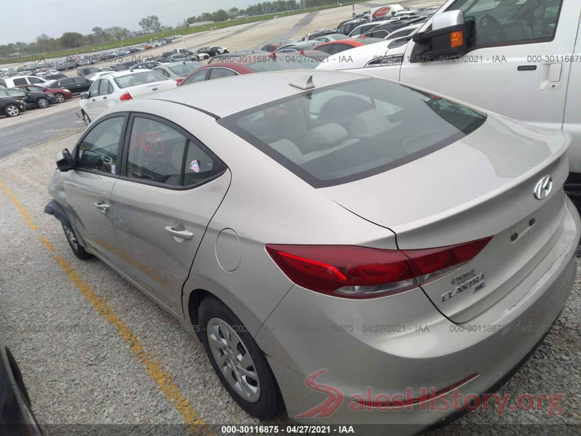 5NPD74LF9HH145623 2017 HYUNDAI ELANTRA