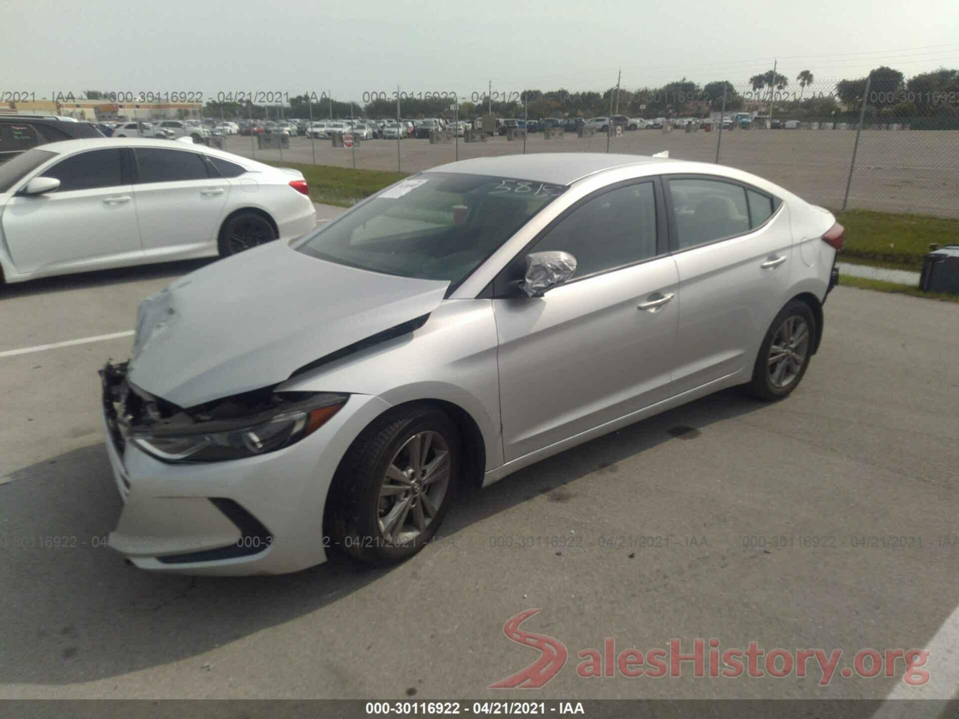 5NPD84LF5JH255815 2018 HYUNDAI ELANTRA