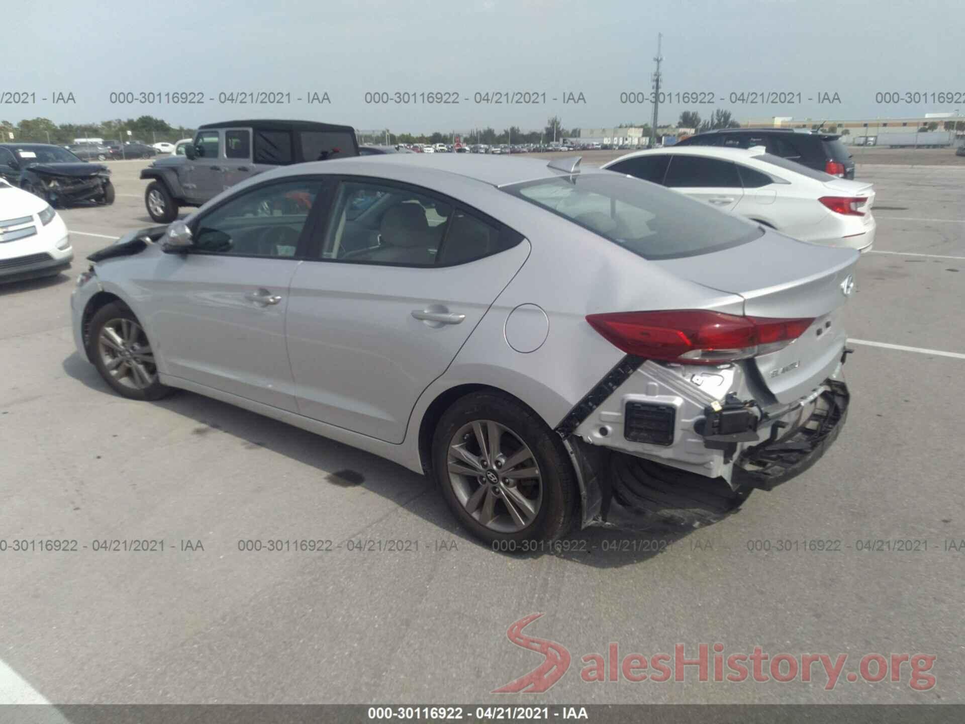 5NPD84LF5JH255815 2018 HYUNDAI ELANTRA