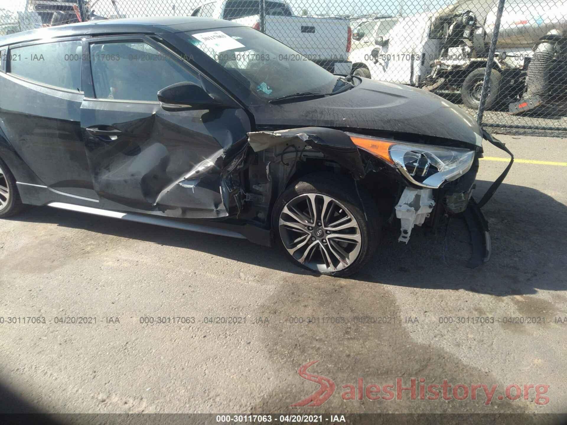 KMHTC6AE9GU275351 2016 HYUNDAI VELOSTER