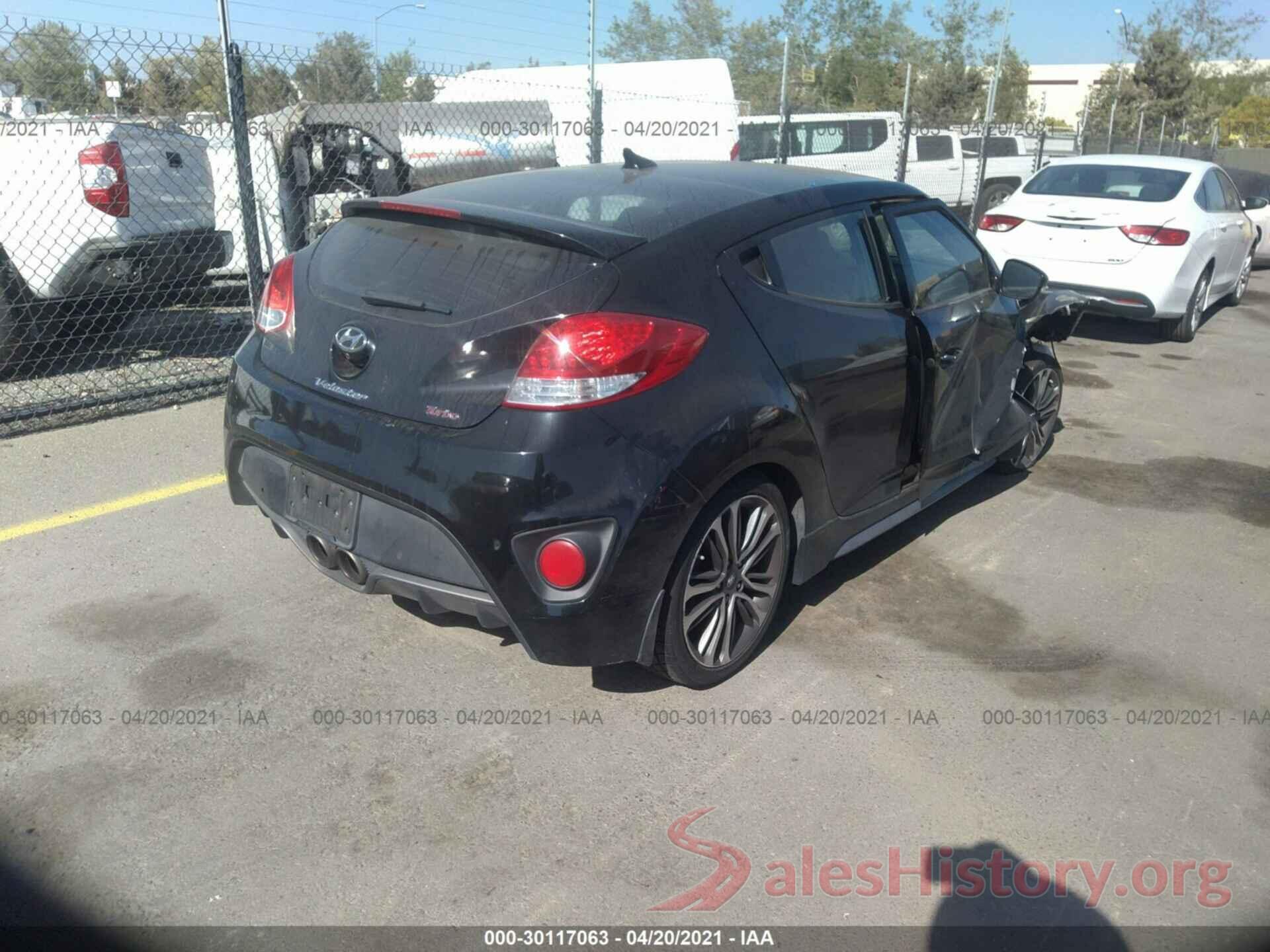 KMHTC6AE9GU275351 2016 HYUNDAI VELOSTER