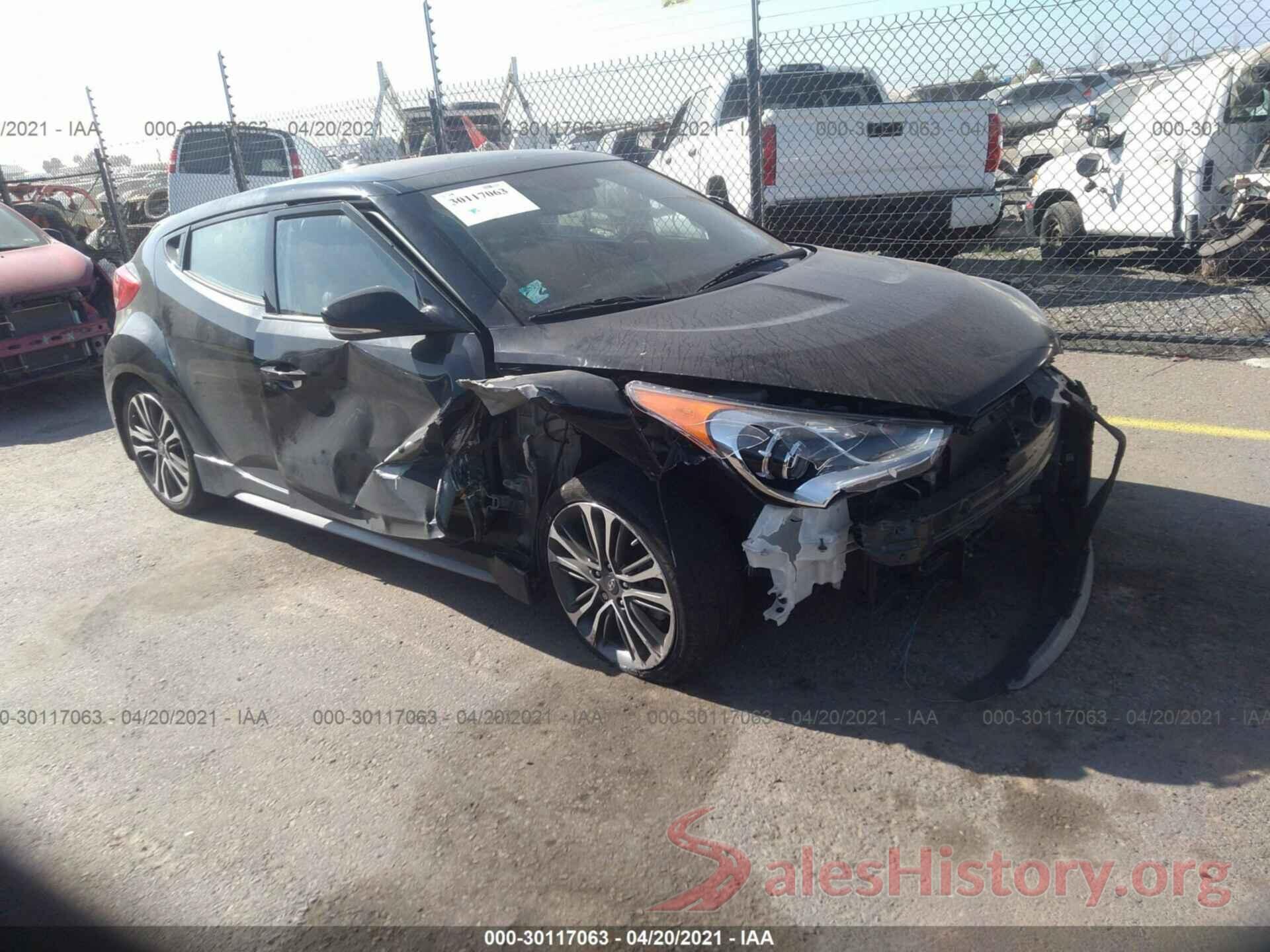 KMHTC6AE9GU275351 2016 HYUNDAI VELOSTER