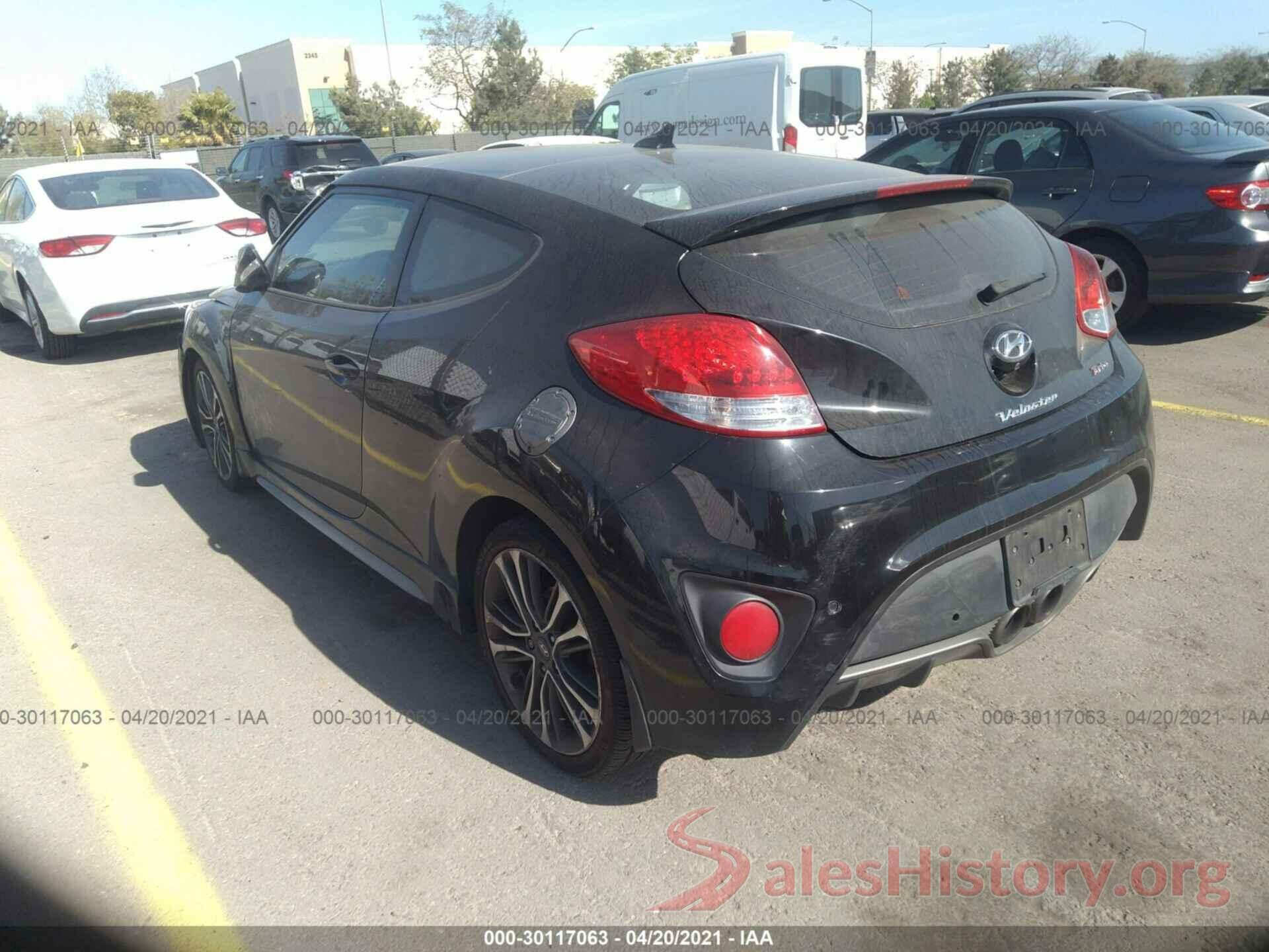 KMHTC6AE9GU275351 2016 HYUNDAI VELOSTER