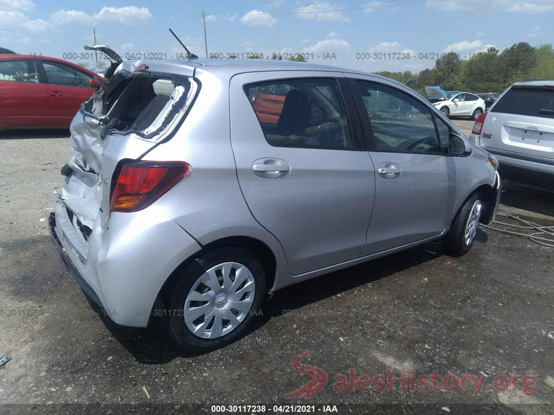 VNKKTUD35HA073440 2017 TOYOTA YARIS