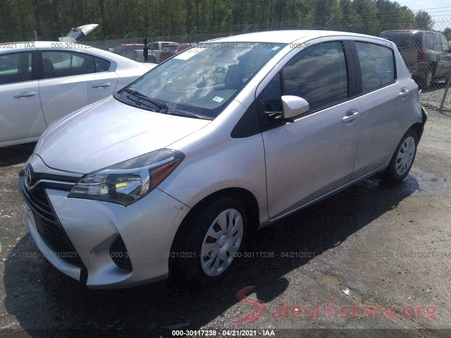 VNKKTUD35HA073440 2017 TOYOTA YARIS