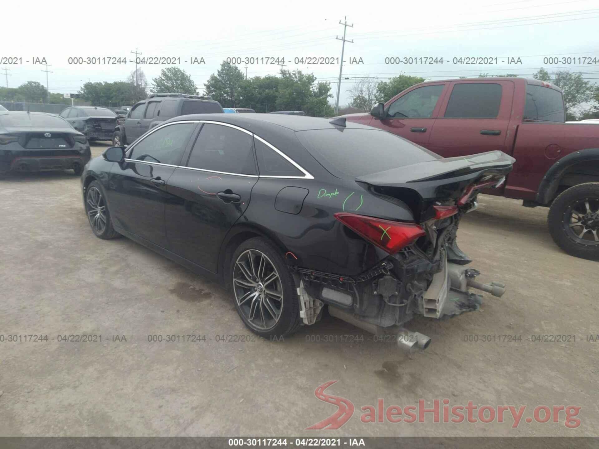 4T1BZ1FB2KU016186 2019 TOYOTA AVALON