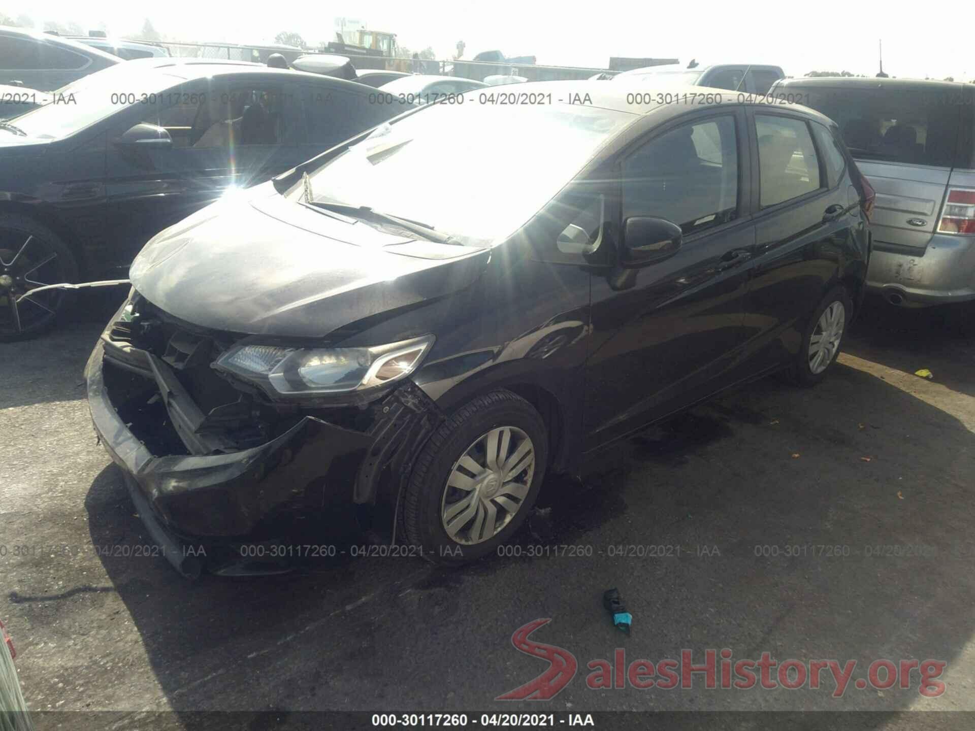 JHMGK5H51GX003964 2016 HONDA FIT