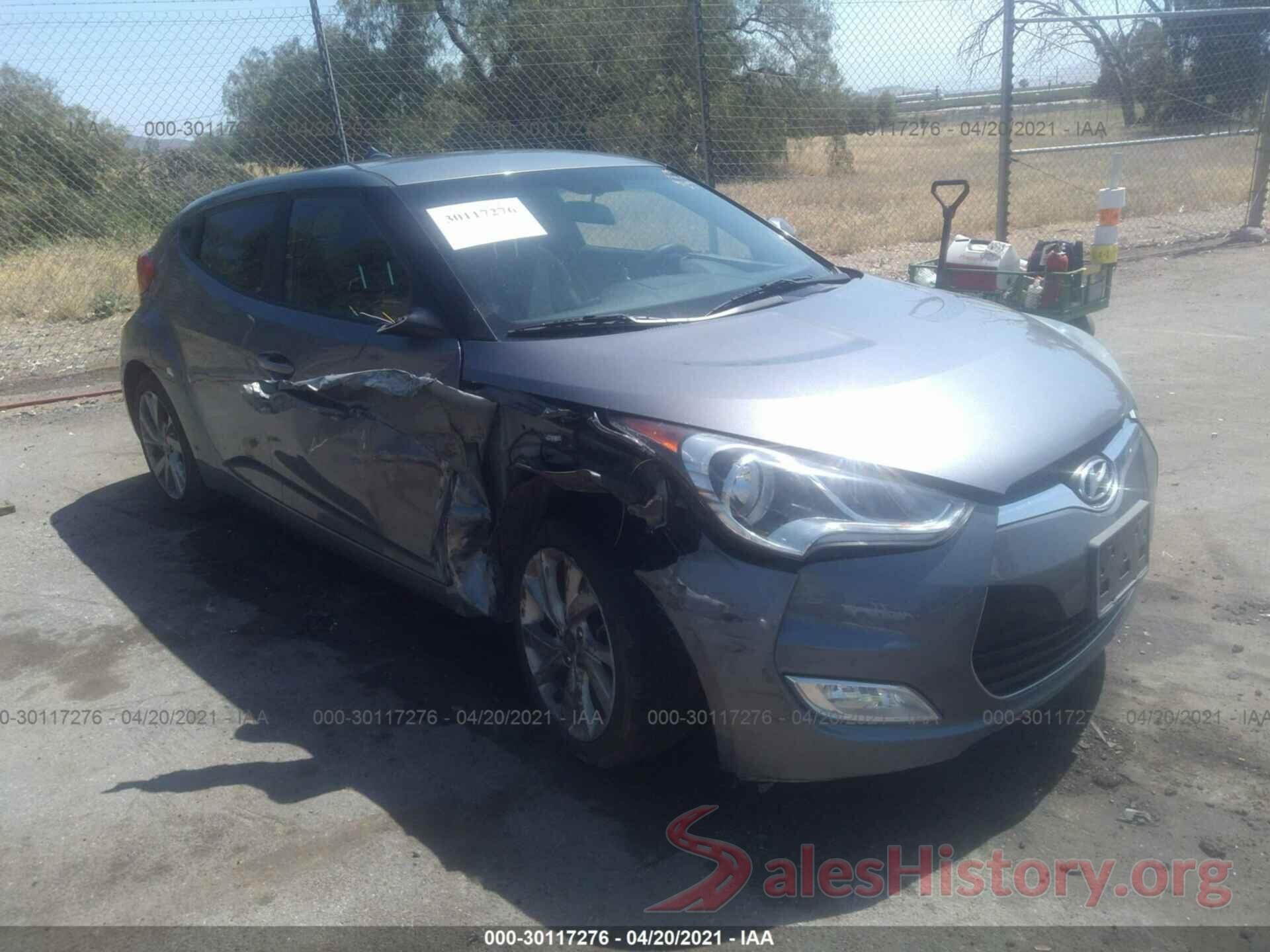 KMHTC6ADXHU309158 2017 HYUNDAI VELOSTER