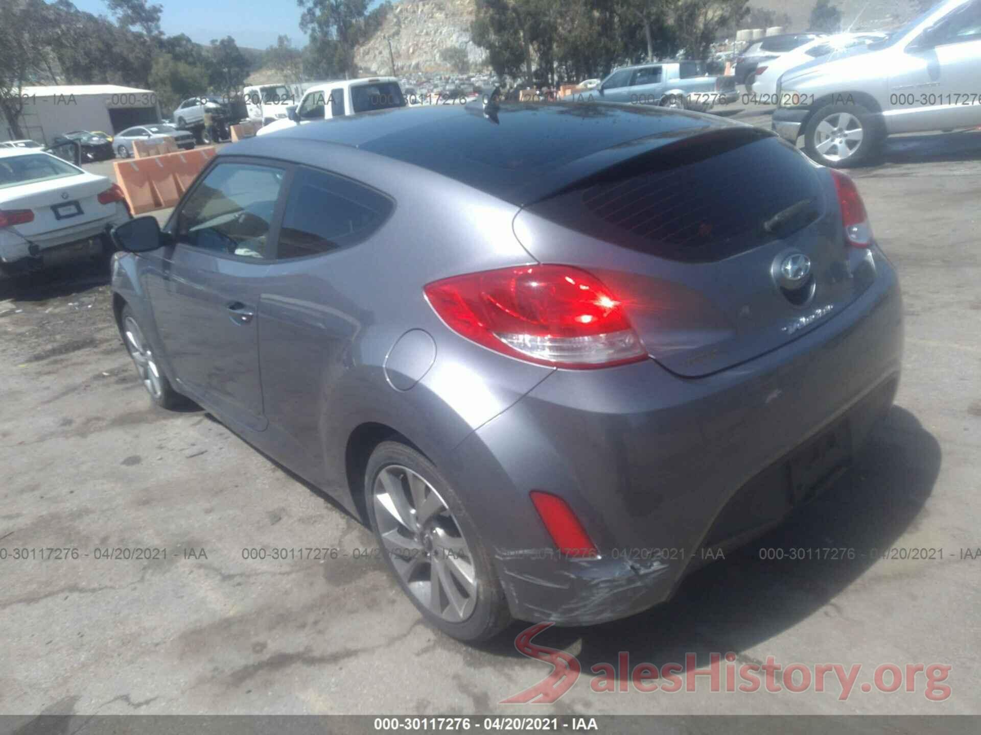 KMHTC6ADXHU309158 2017 HYUNDAI VELOSTER