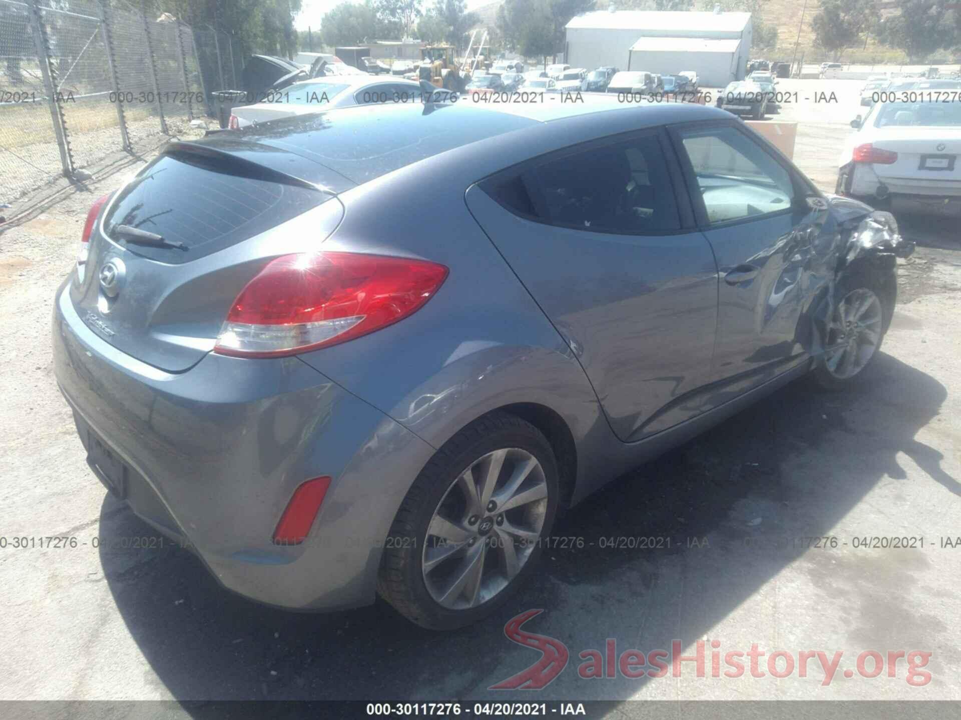 KMHTC6ADXHU309158 2017 HYUNDAI VELOSTER