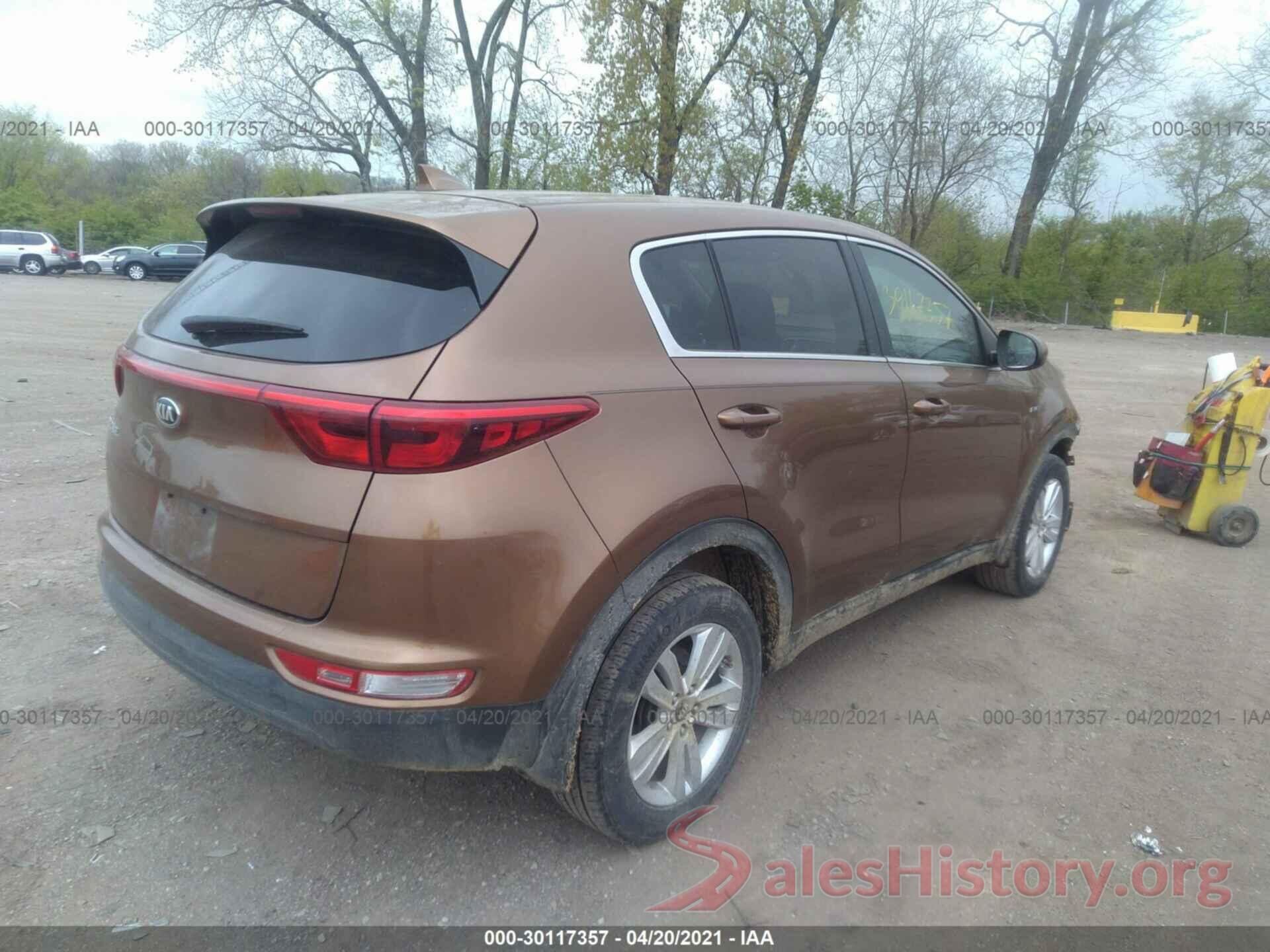 KNDPMCAC5H7205037 2017 KIA SPORTAGE