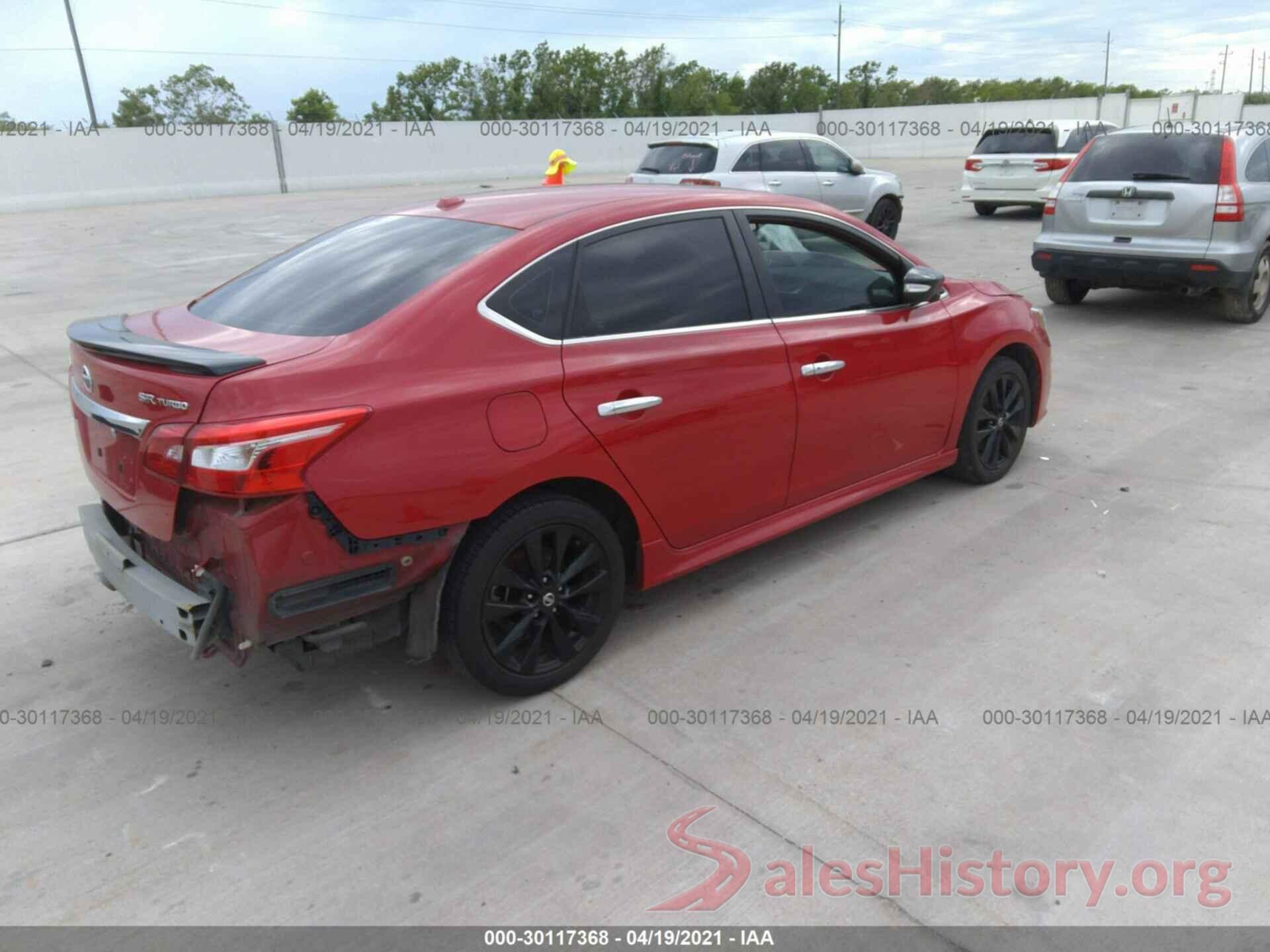 3N1CB7AP3HY267911 2017 NISSAN SENTRA