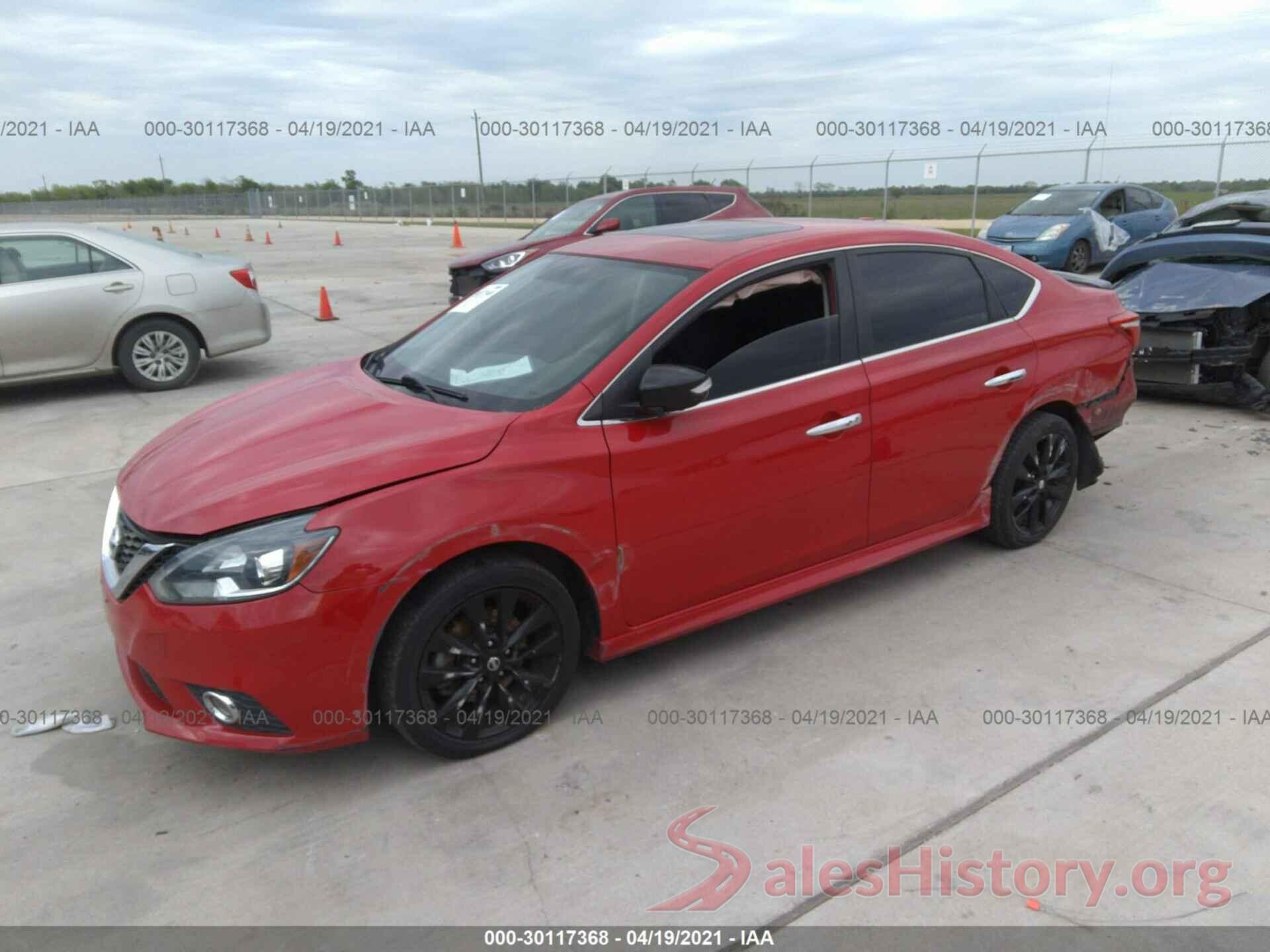 3N1CB7AP3HY267911 2017 NISSAN SENTRA