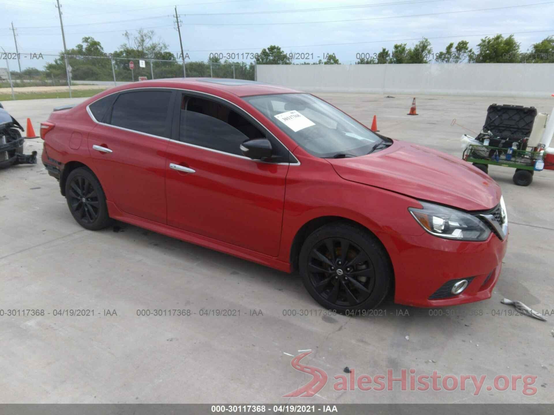 3N1CB7AP3HY267911 2017 NISSAN SENTRA